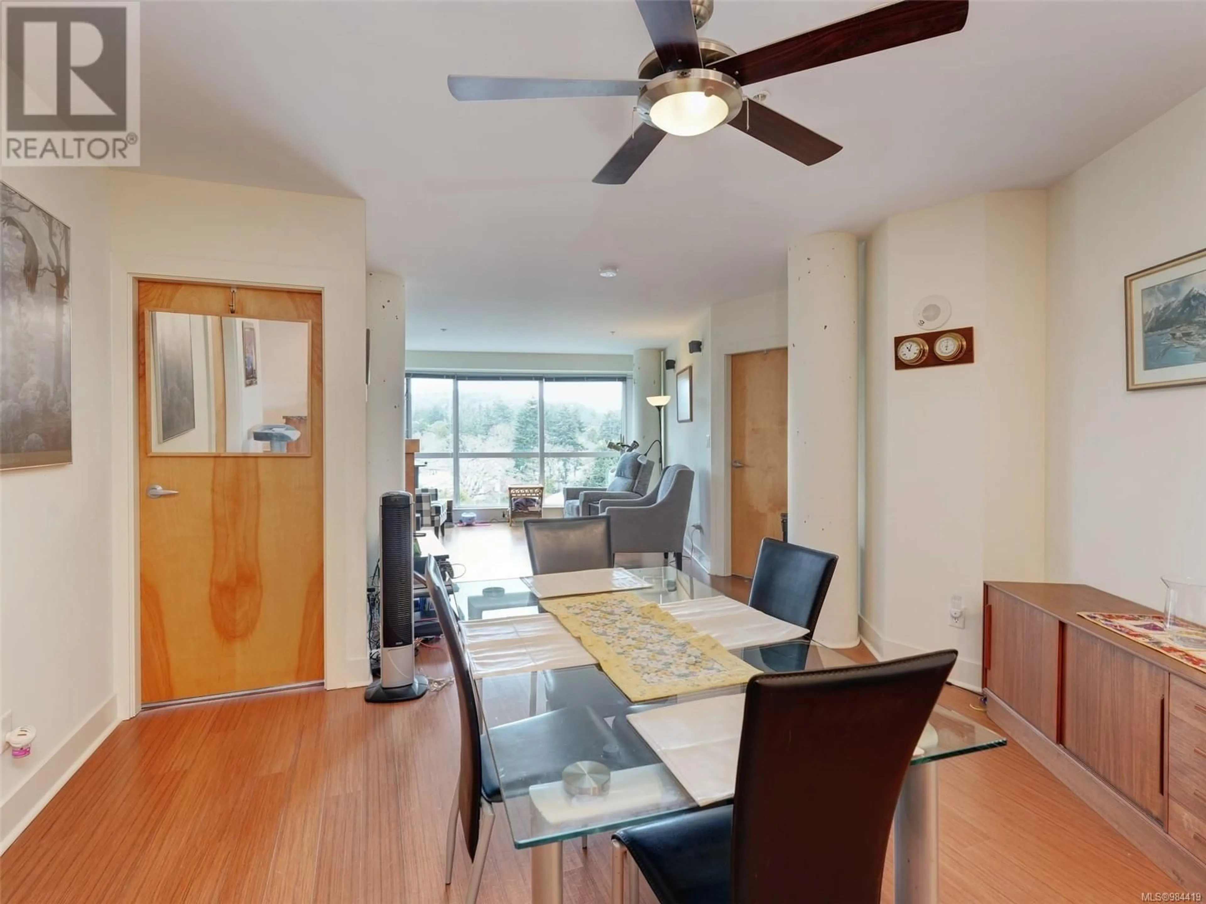 Dining room, wood/laminate floor for 627 2745 Veterans Memorial Pkwy, Langford British Columbia V9B0H4