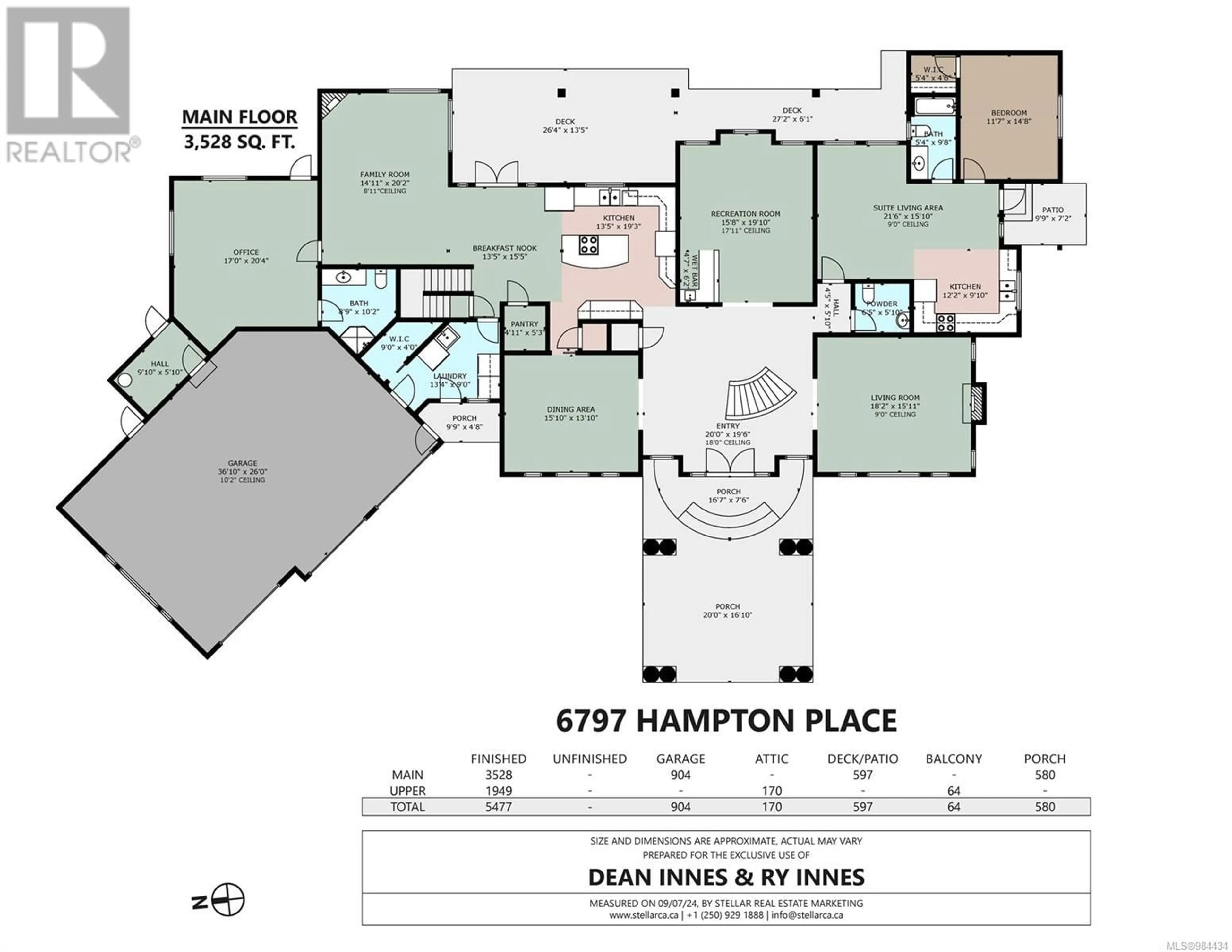 Floor plan for 6797 HAMPTON PLACE, Duncan British Columbia V9L6X7