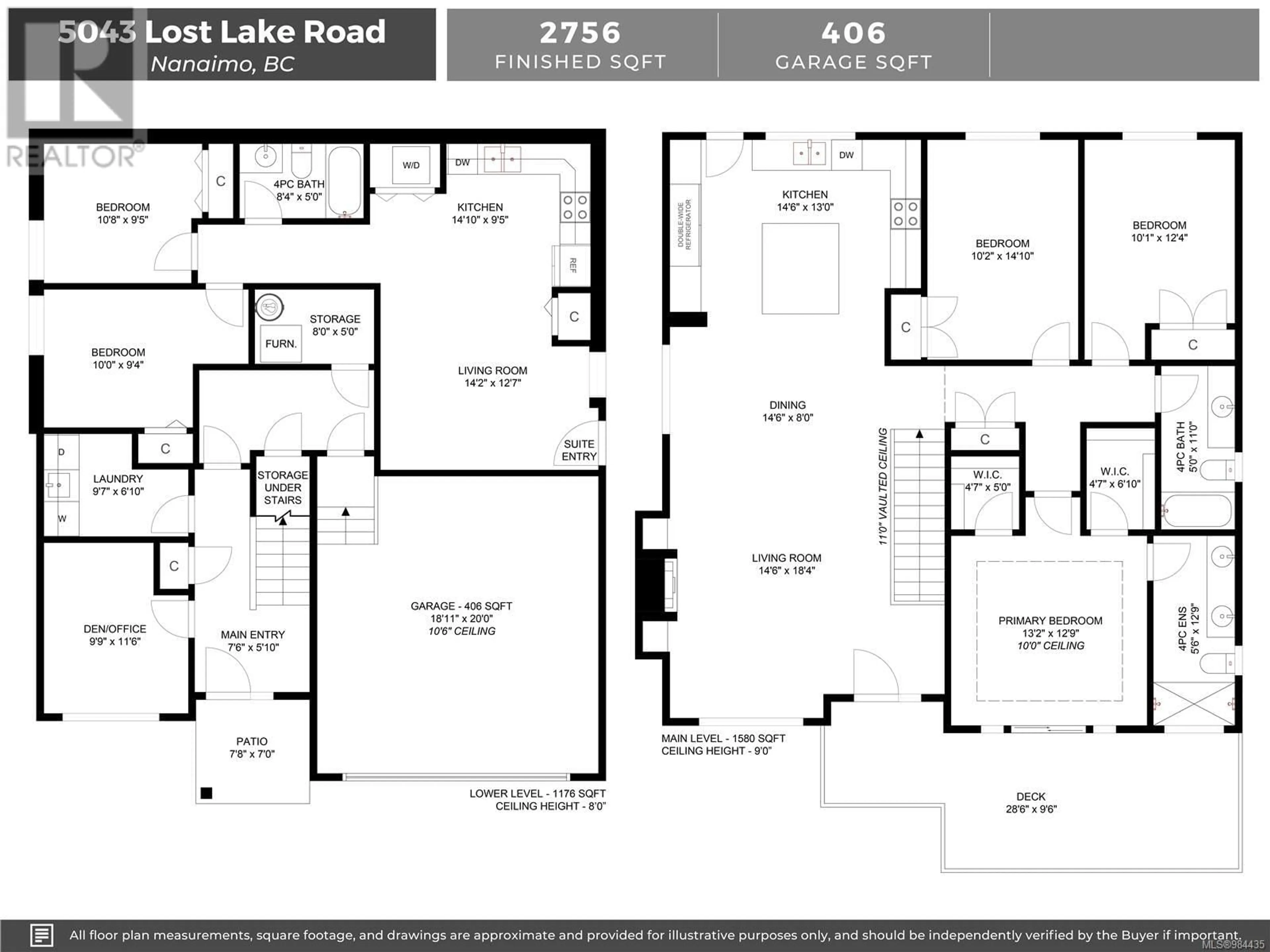 Floor plan for 5043 Lost Lake Rd, Nanaimo British Columbia V9T5E3