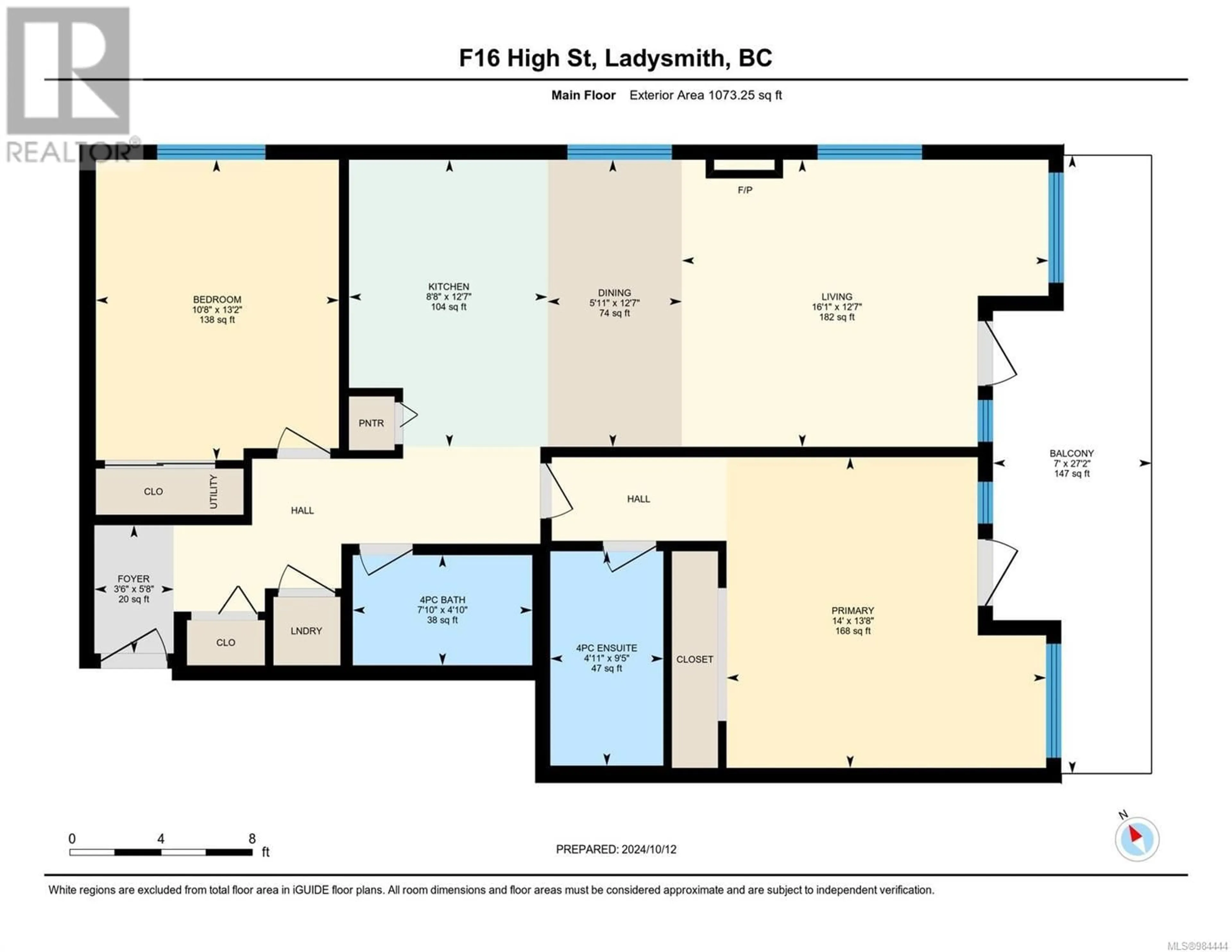 Floor plan for F 16 High St, Ladysmith British Columbia V9G1B4