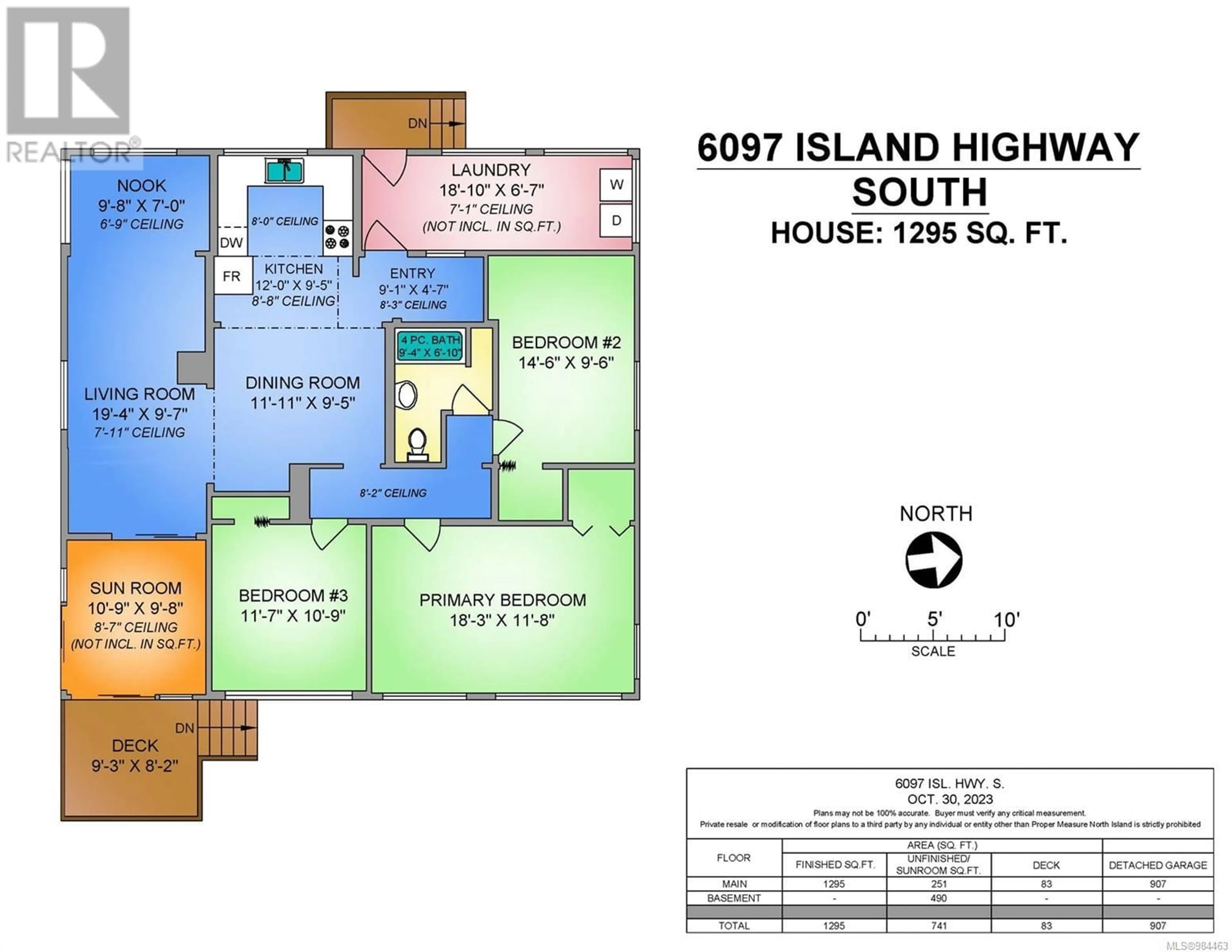 Floor plan for 6097 ISLAND HIGHWAY SOUTH, Union Bay British Columbia V0R3B0
