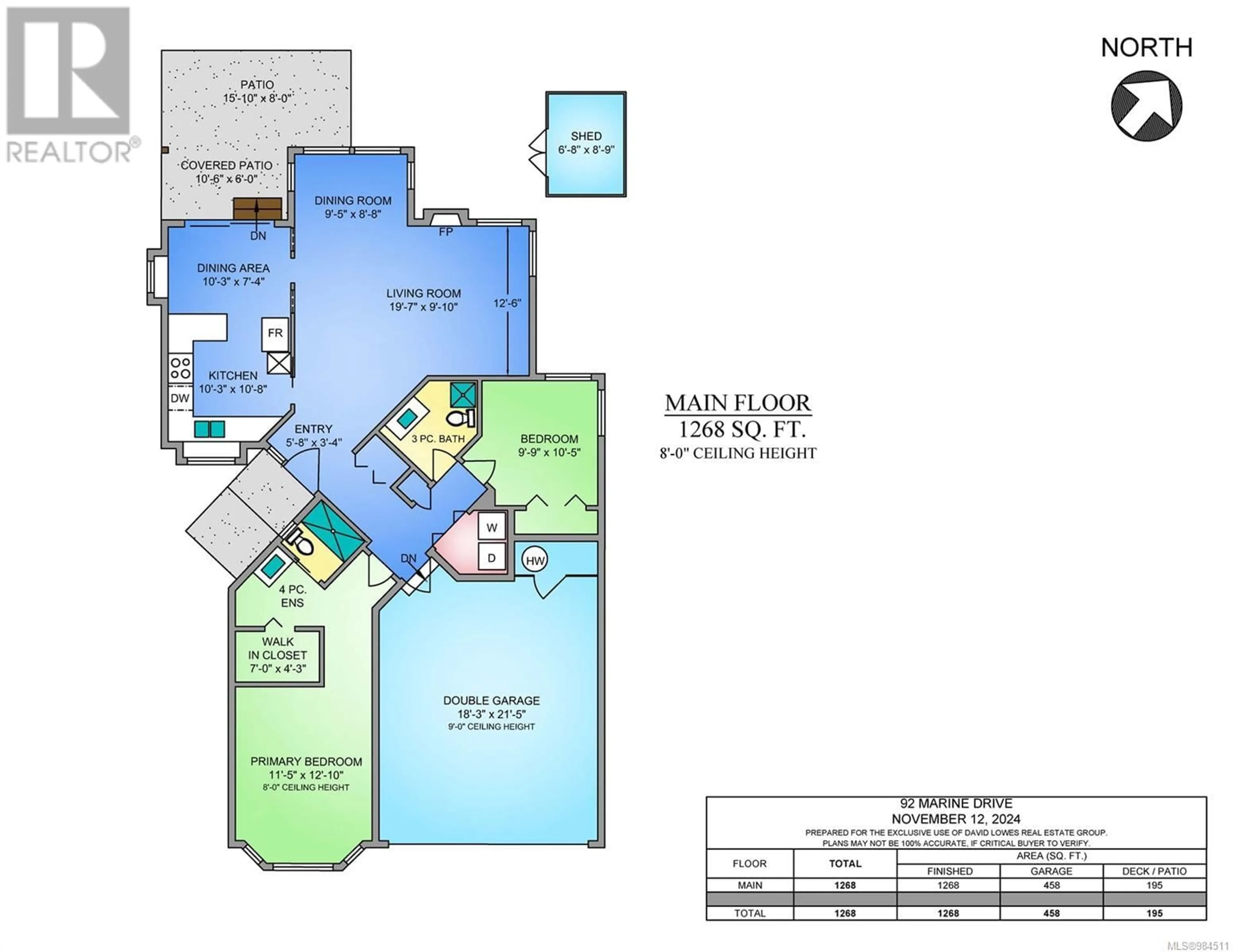 Floor plan for 92 Marine Dr, Cobble Hill British Columbia V0R1L1