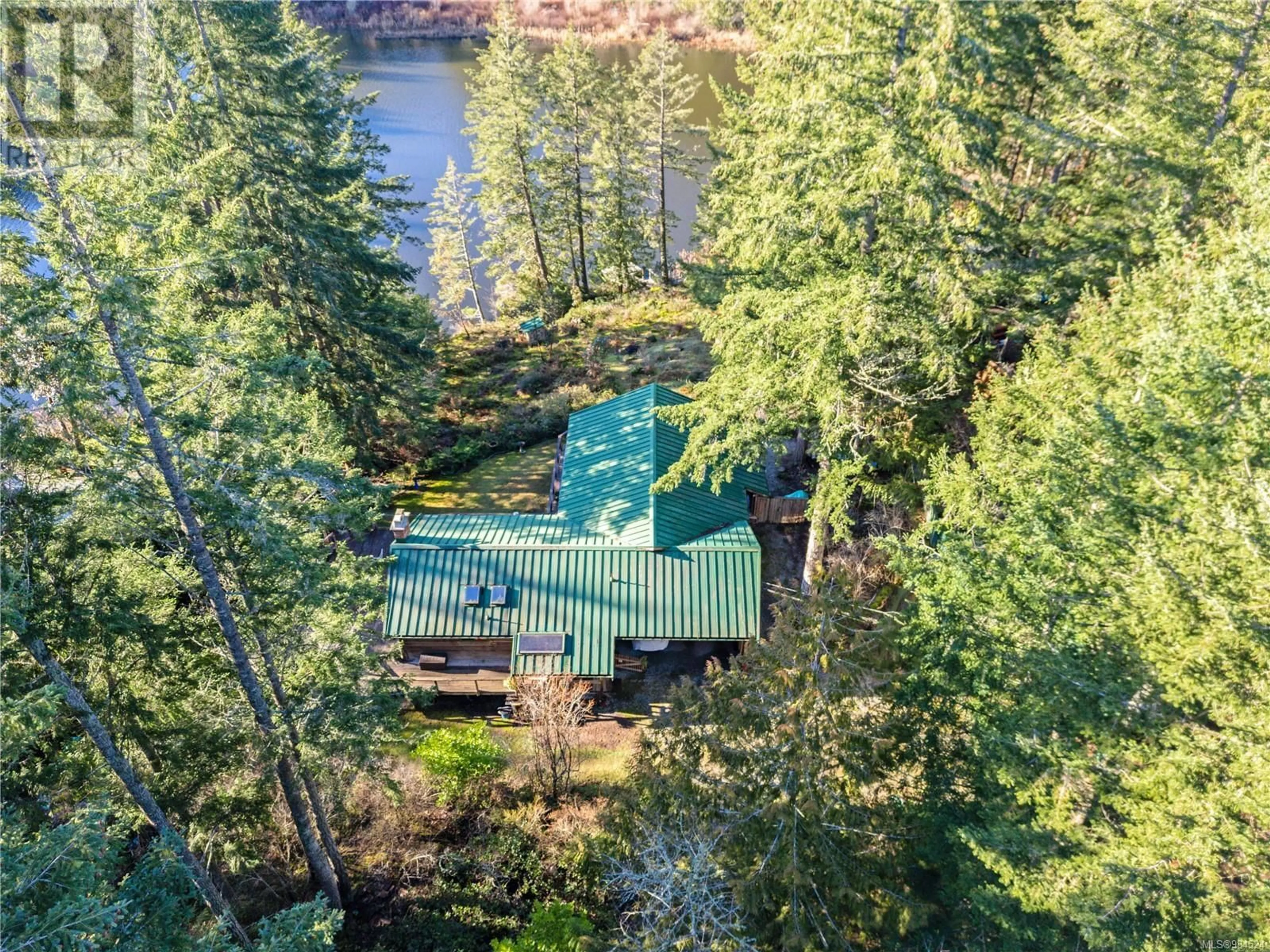 A pic from outside/outdoor area/front of a property/back of a property/a pic from drone, water/lake/river/ocean view for 1&2 161 Natalie Lane, Salt Spring British Columbia V8K2C6