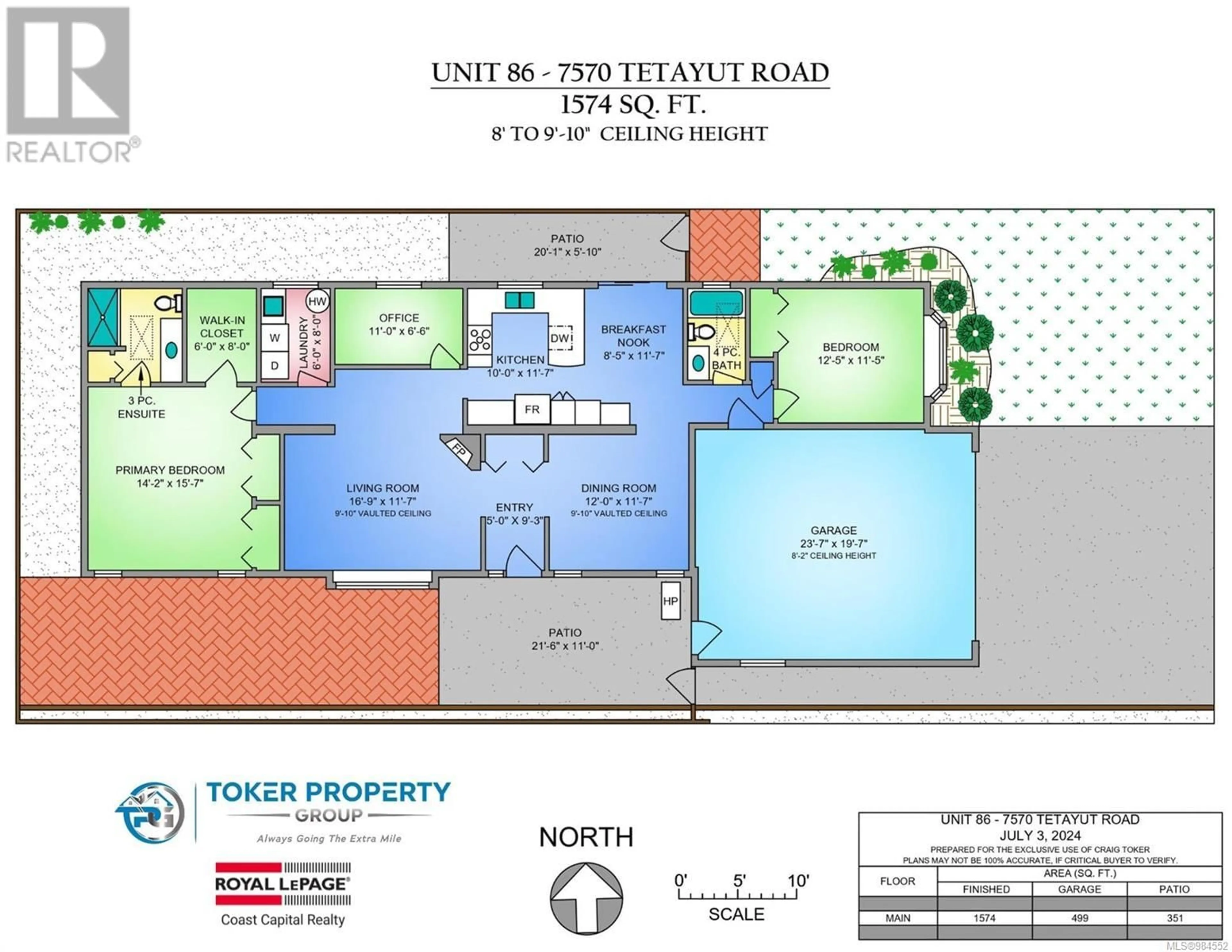 Floor plan for 86 7570 Tetayut Rd, Central Saanich British Columbia V8M2H4