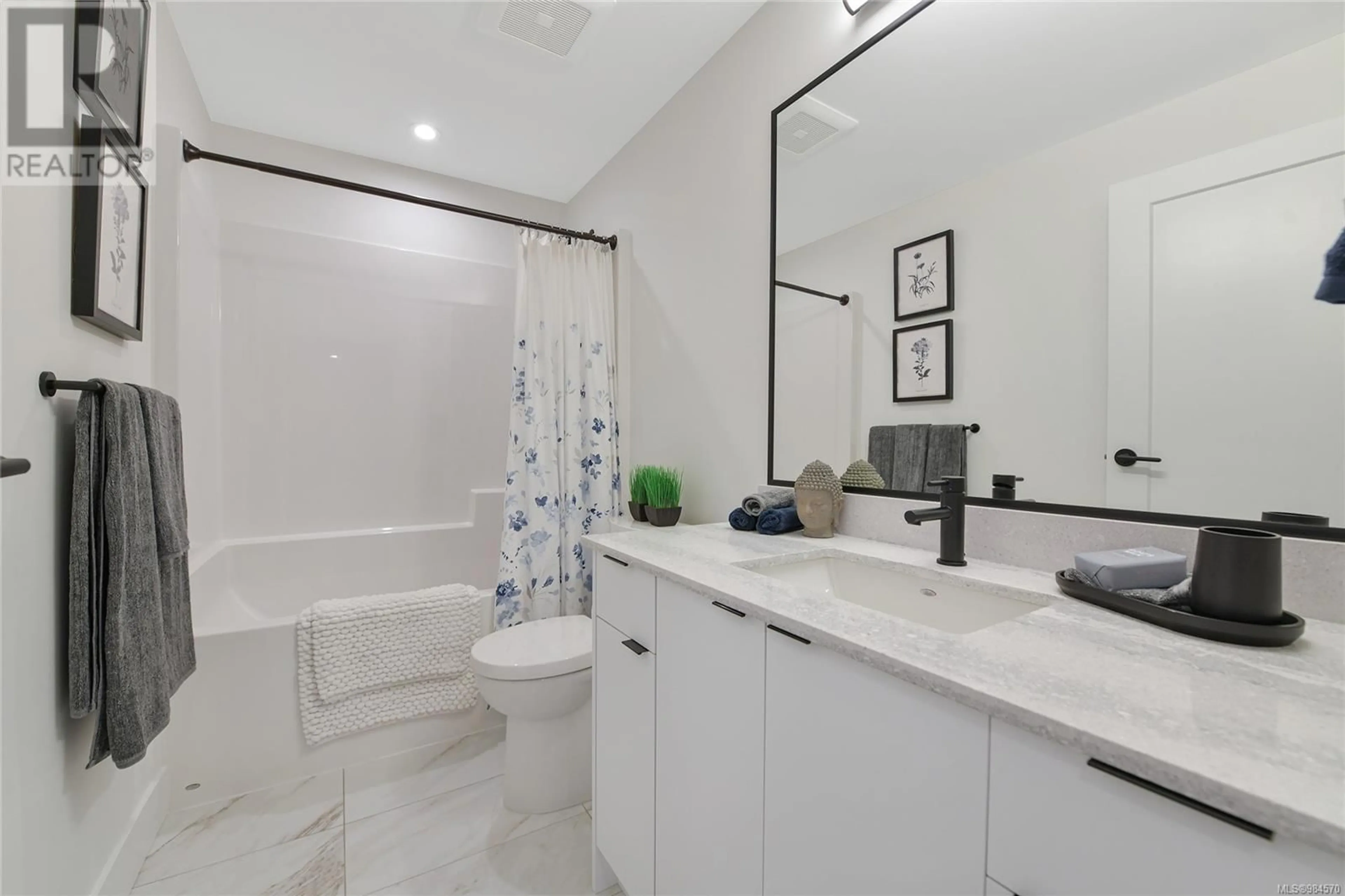 Standard bathroom, ceramic/tile floor for 302 1110 Samar Cres, Langford British Columbia V9B7B2