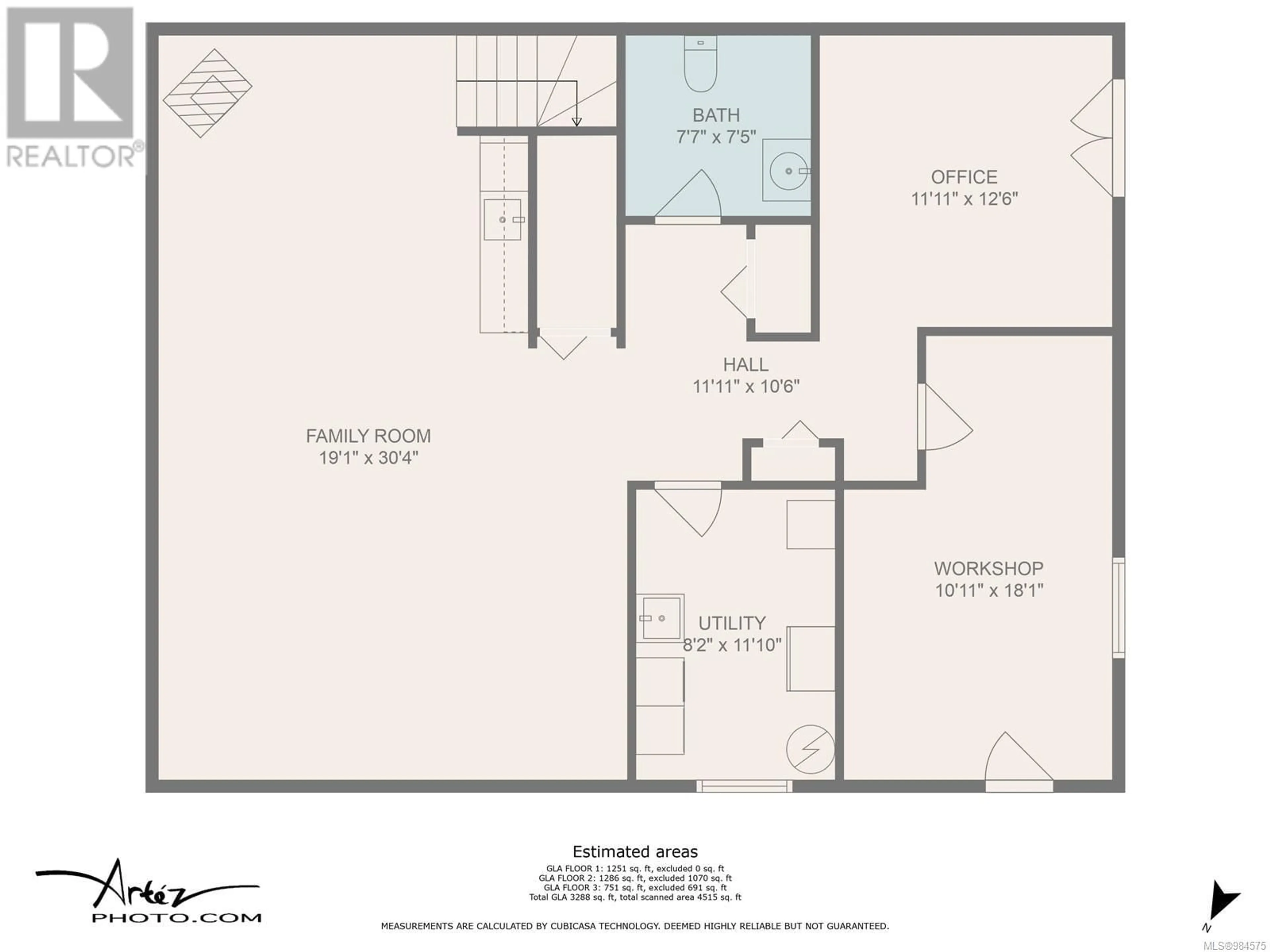 Floor plan for 5095 Aho Rd, Ladysmith British Columbia V9G2B8