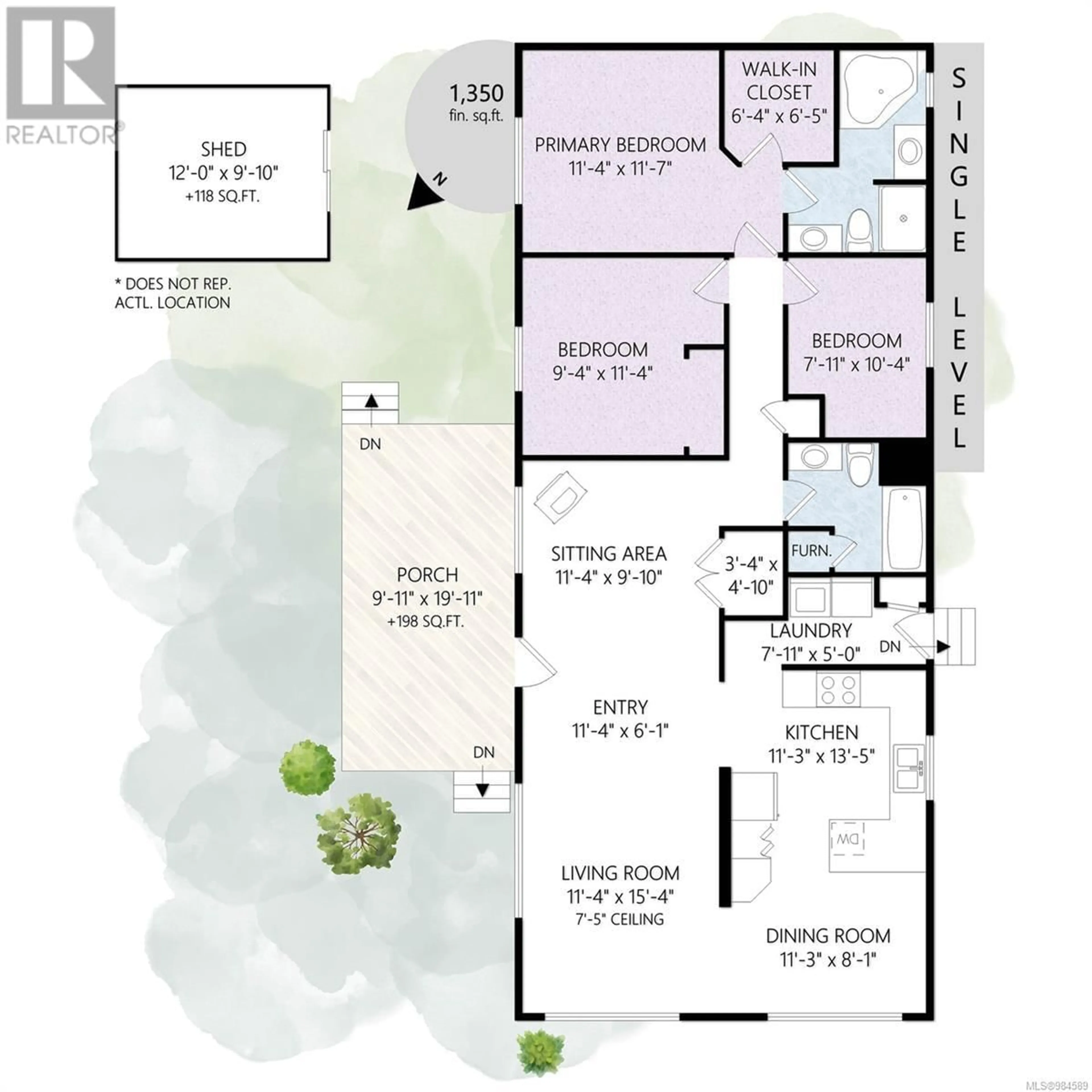 Floor plan for 78 - 3560 HALLBERG ROAD, Cassidy British Columbia V9L1L4