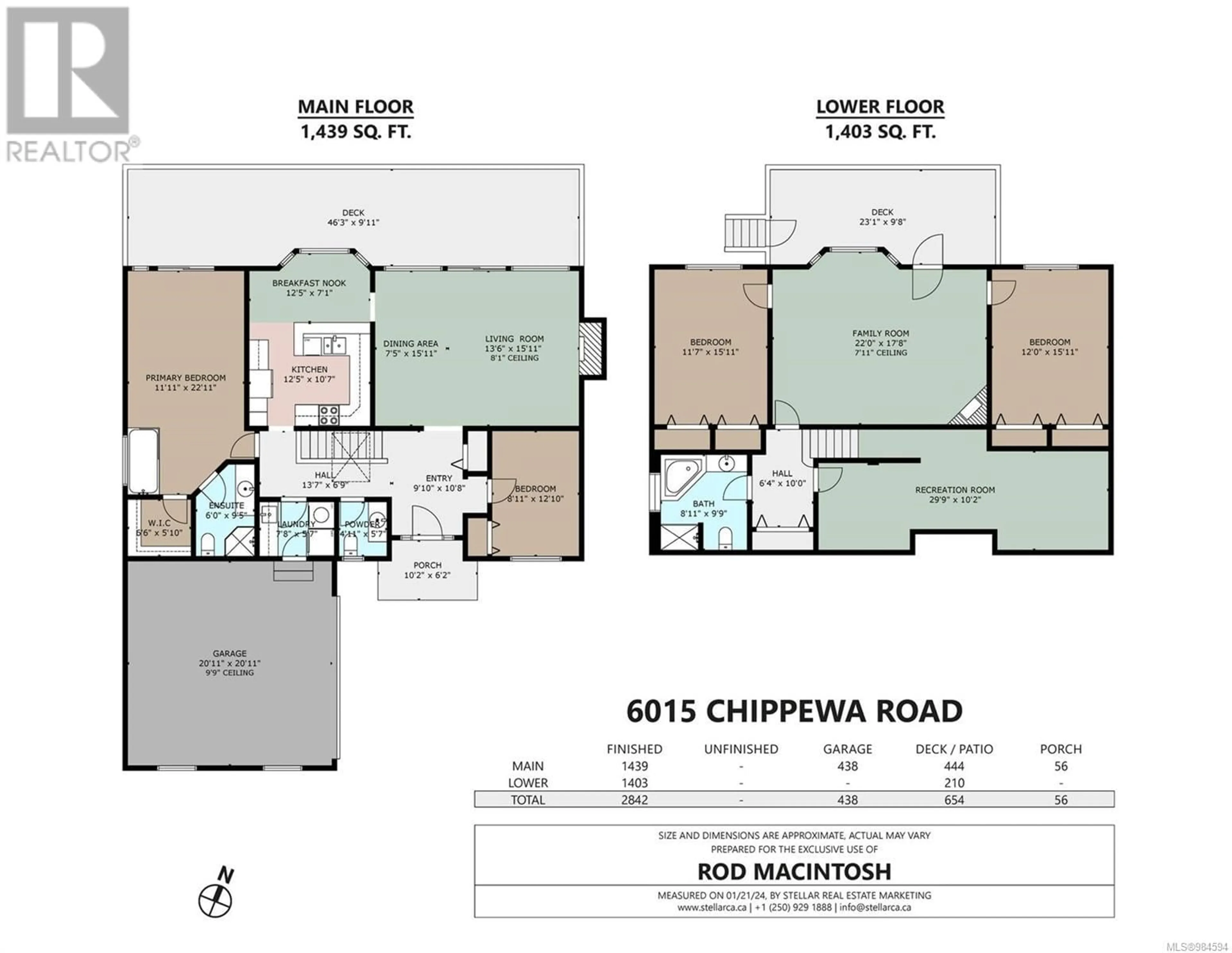 Floor plan for 6015 Chippewa Rd, Duncan British Columbia V9L5P3