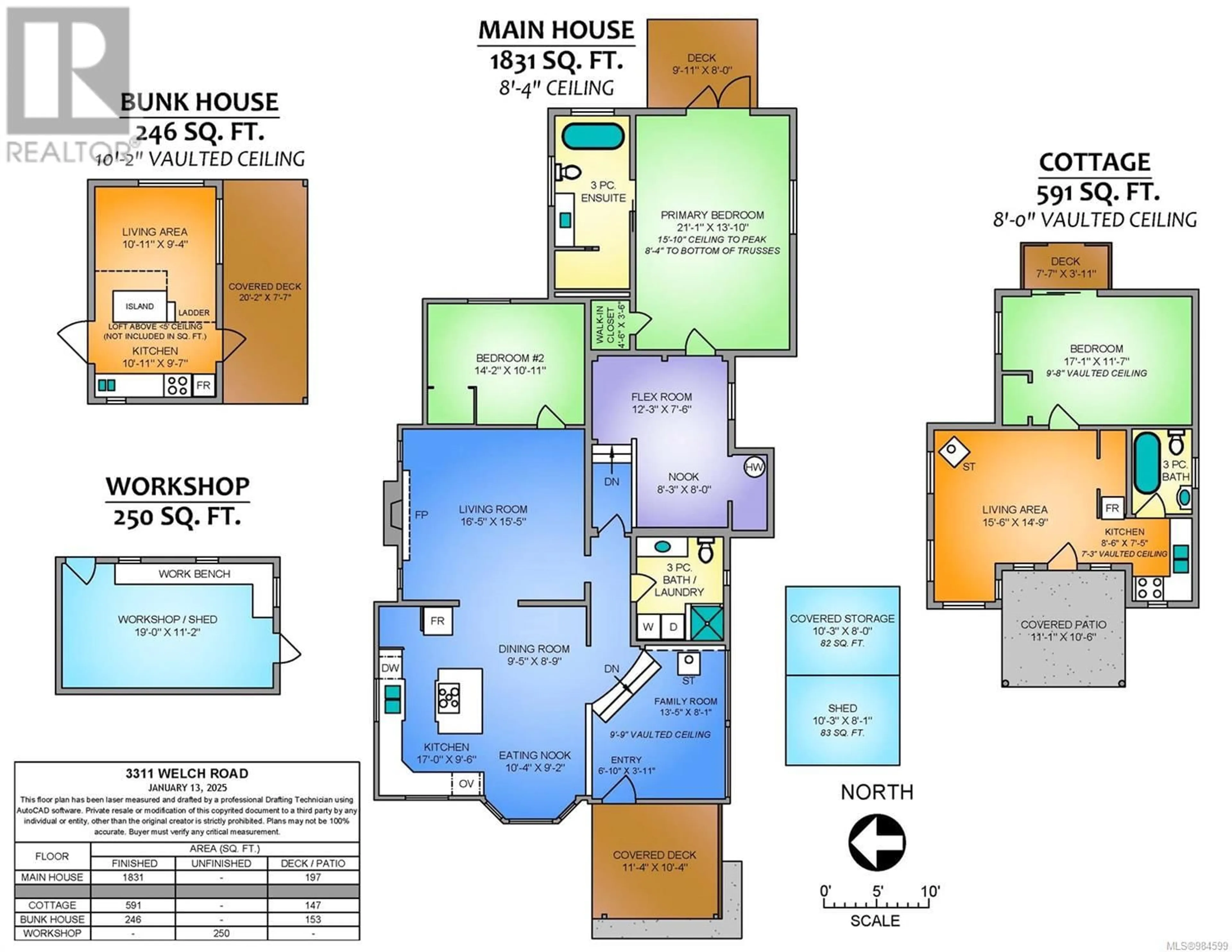 Floor plan for 3311 Welch Rd, Qualicum Beach British Columbia V9K1Z4