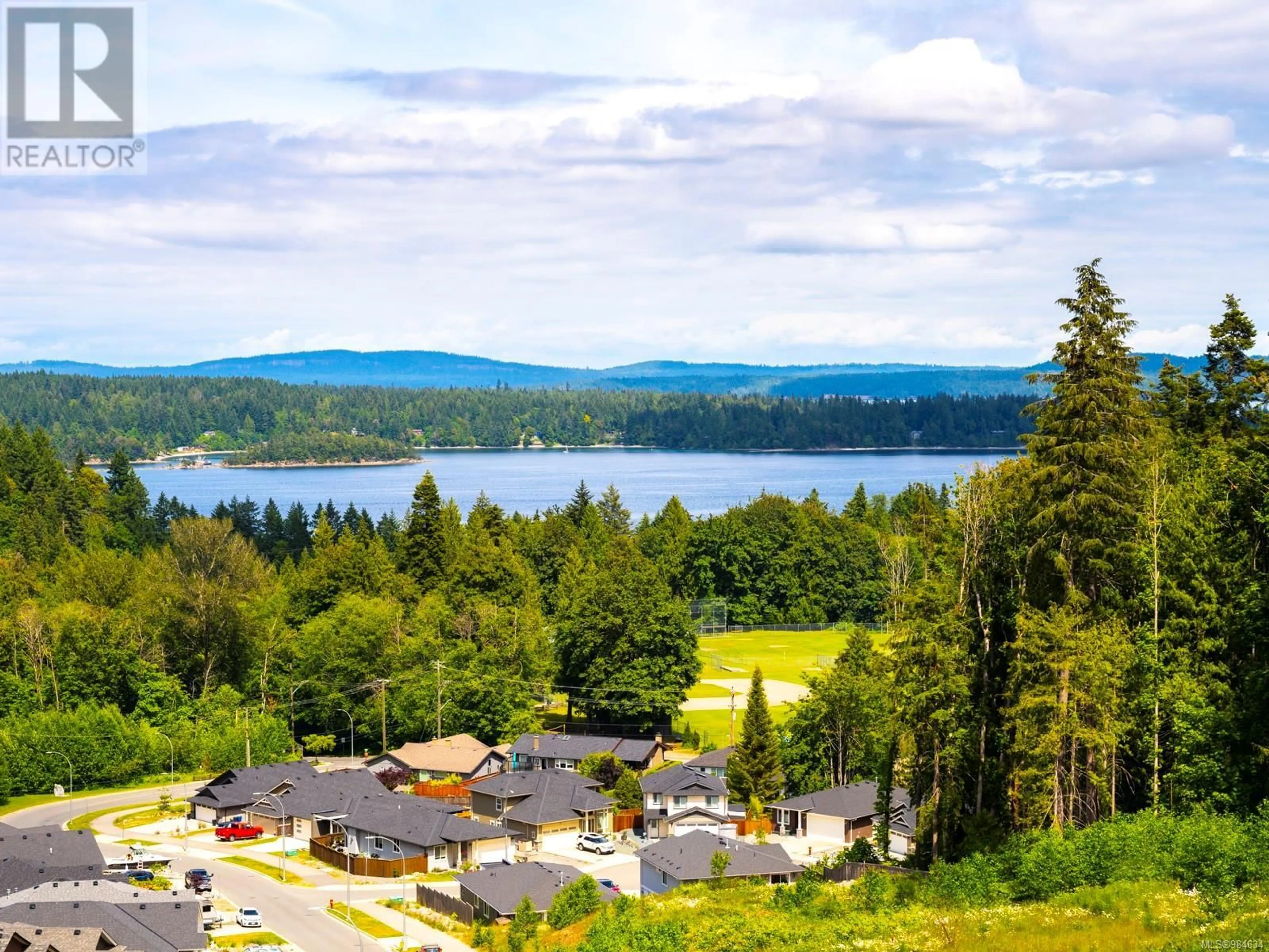 A pic from outside/outdoor area/front of a property/back of a property/a pic from drone, water/lake/river/ocean view for 426 Colonia Dr S, Ladysmith British Columbia V9G0B8