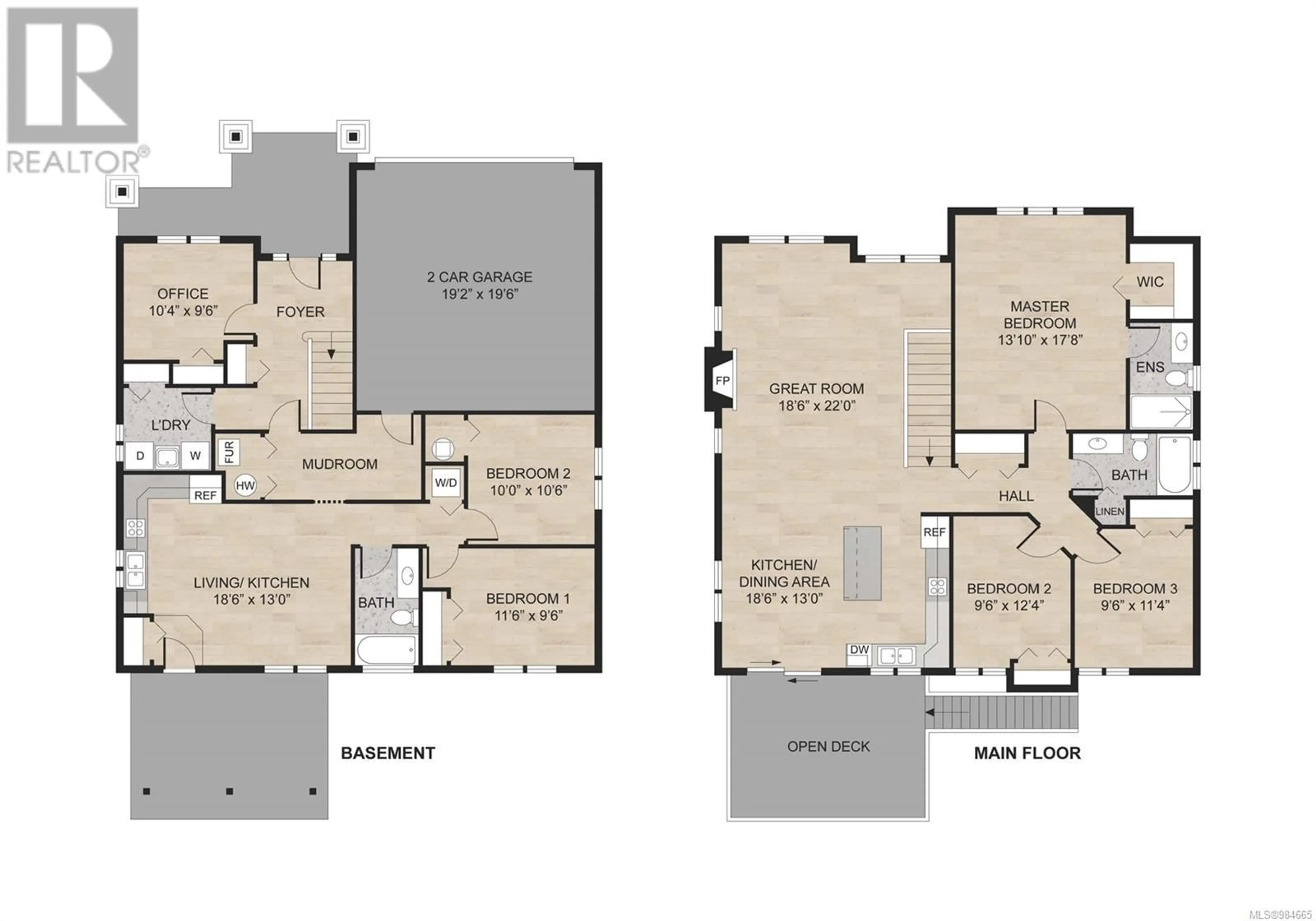 Floor plan for 293 Ryan Rd, Nanaimo British Columbia V9R6X8