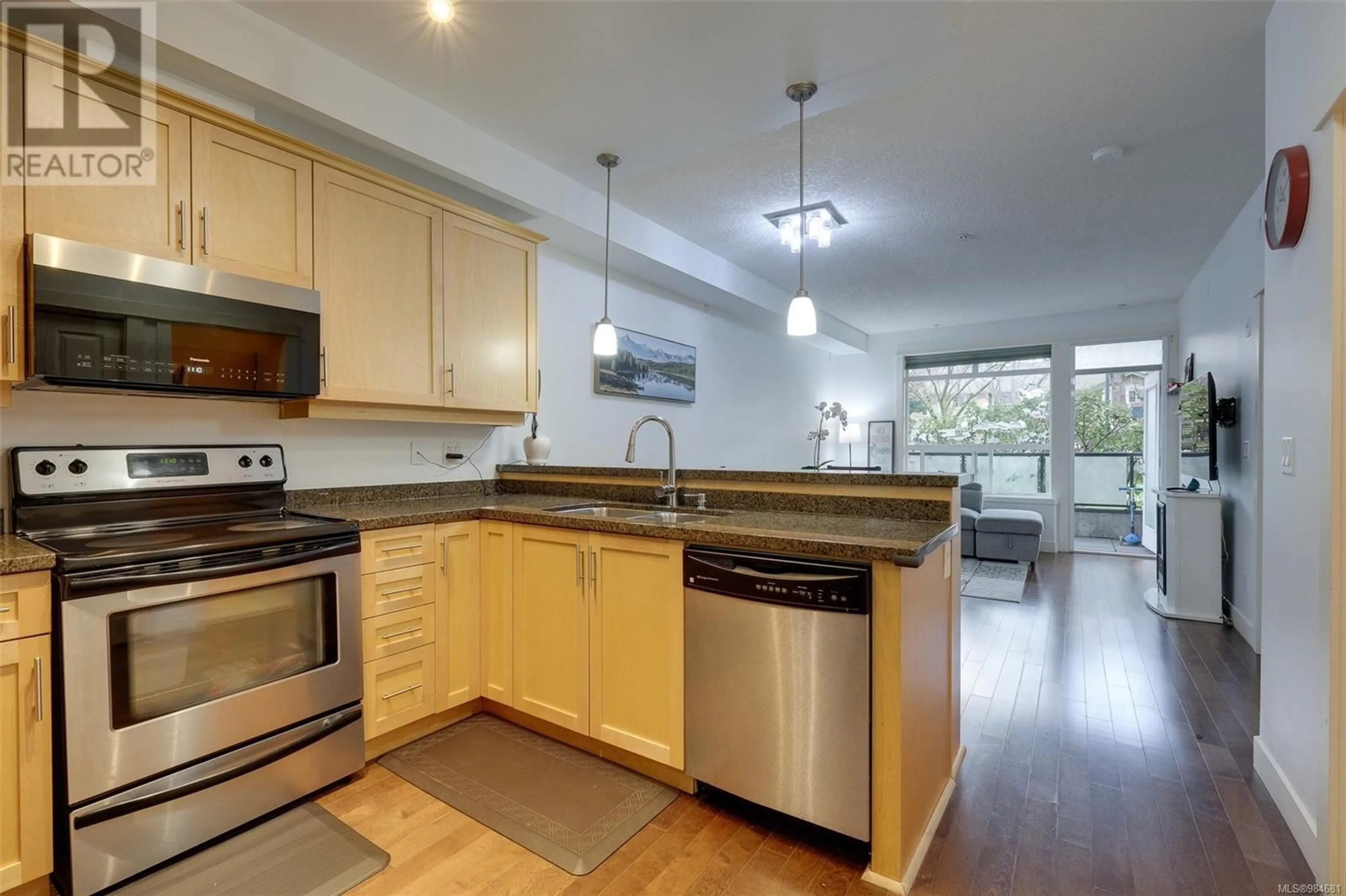 Open concept kitchen, unknown for 118 2710 Jacklin Rd, Langford British Columbia V9B0K5