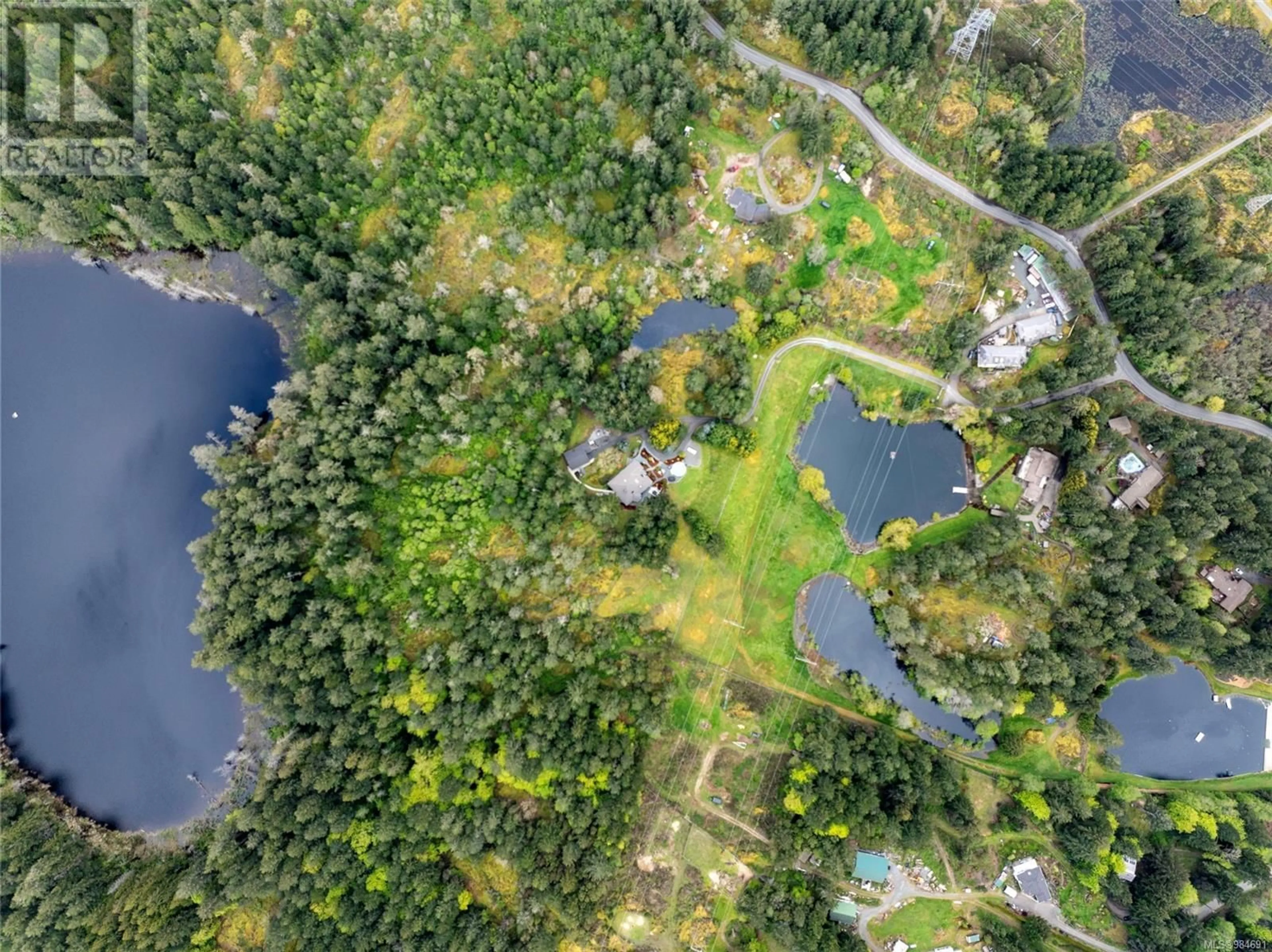 A pic from outside/outdoor area/front of a property/back of a property/a pic from drone, forest/trees view for 2262 ROLLA PLACE, Highlands British Columbia V9E1H5