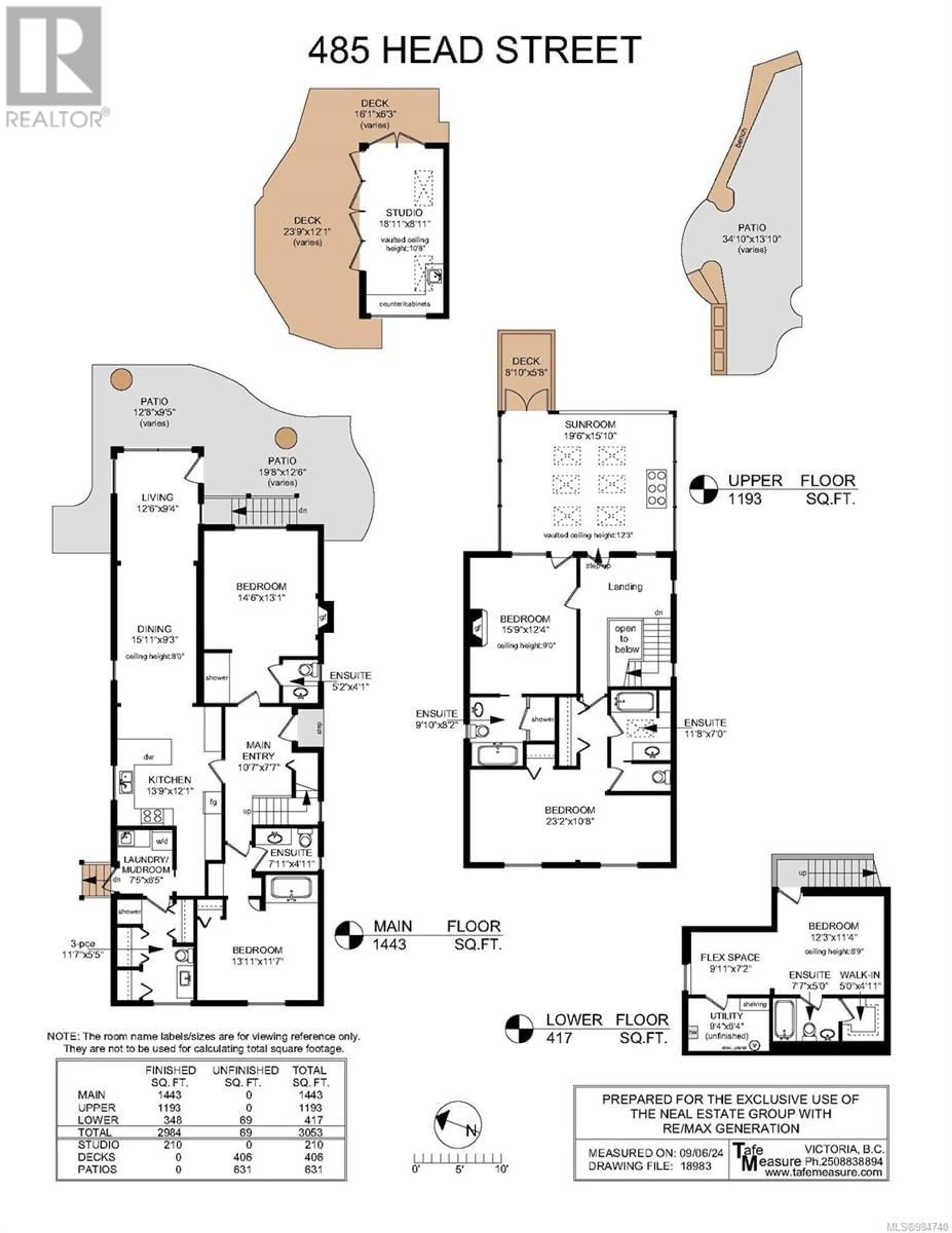 Floor plan for 485 Head St, Esquimalt British Columbia V9A5S1