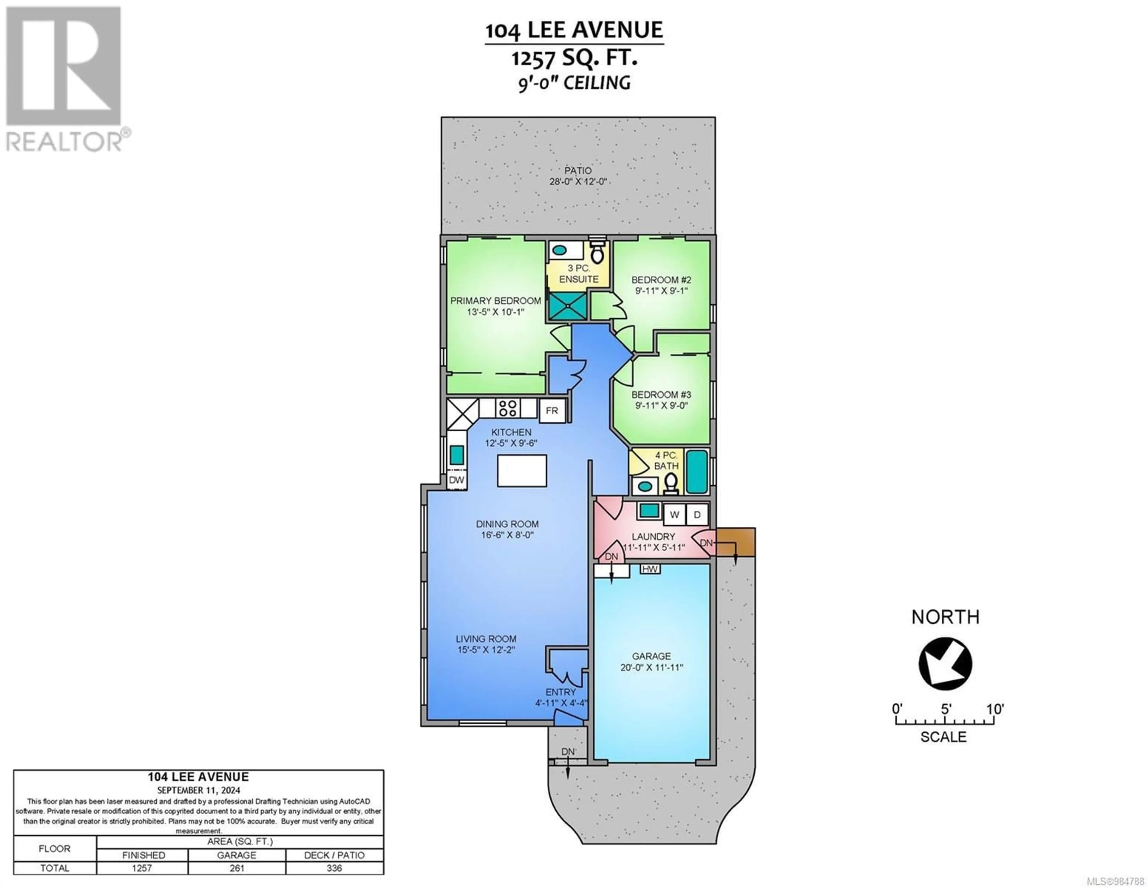 Floor plan for 104 Lee Ave, Parksville British Columbia V9P1L9