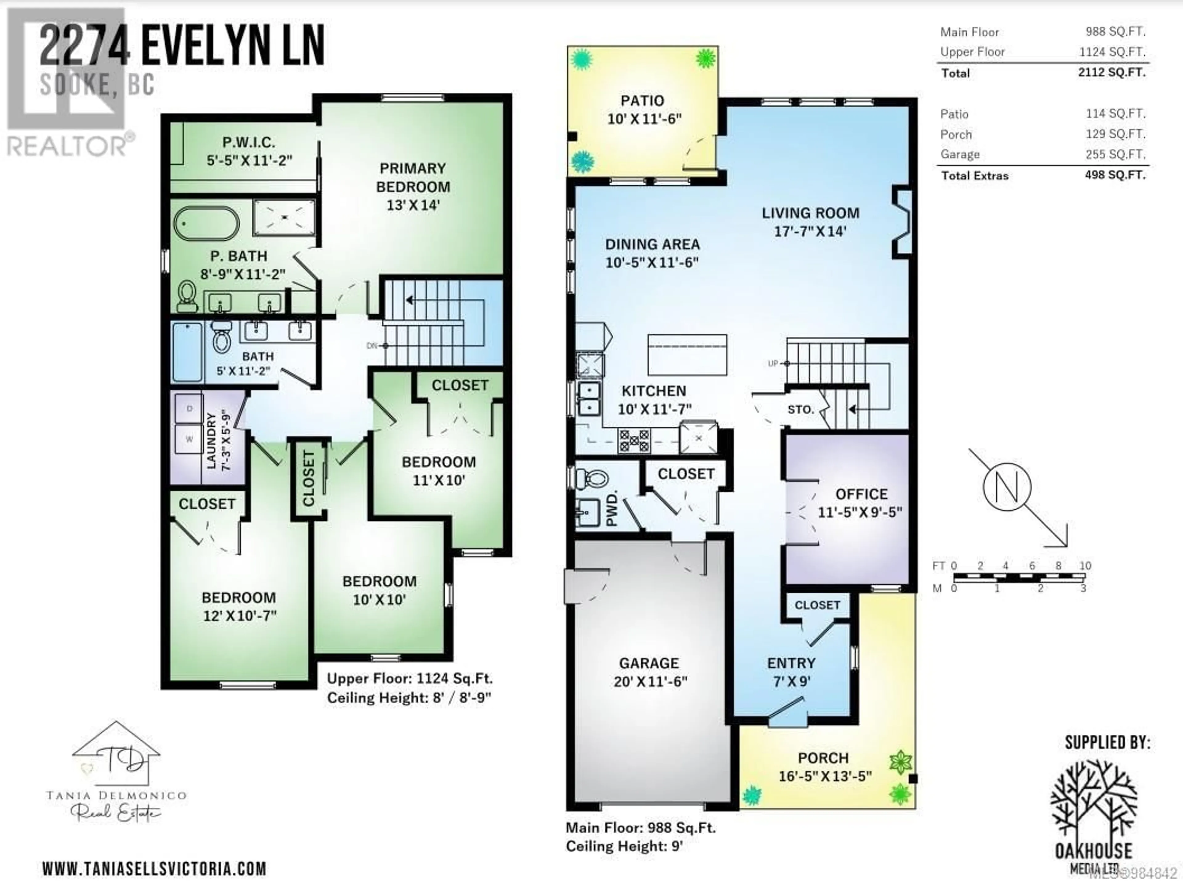 Floor plan for 2274 Evelyn Lane, Sooke British Columbia V9Z0W3