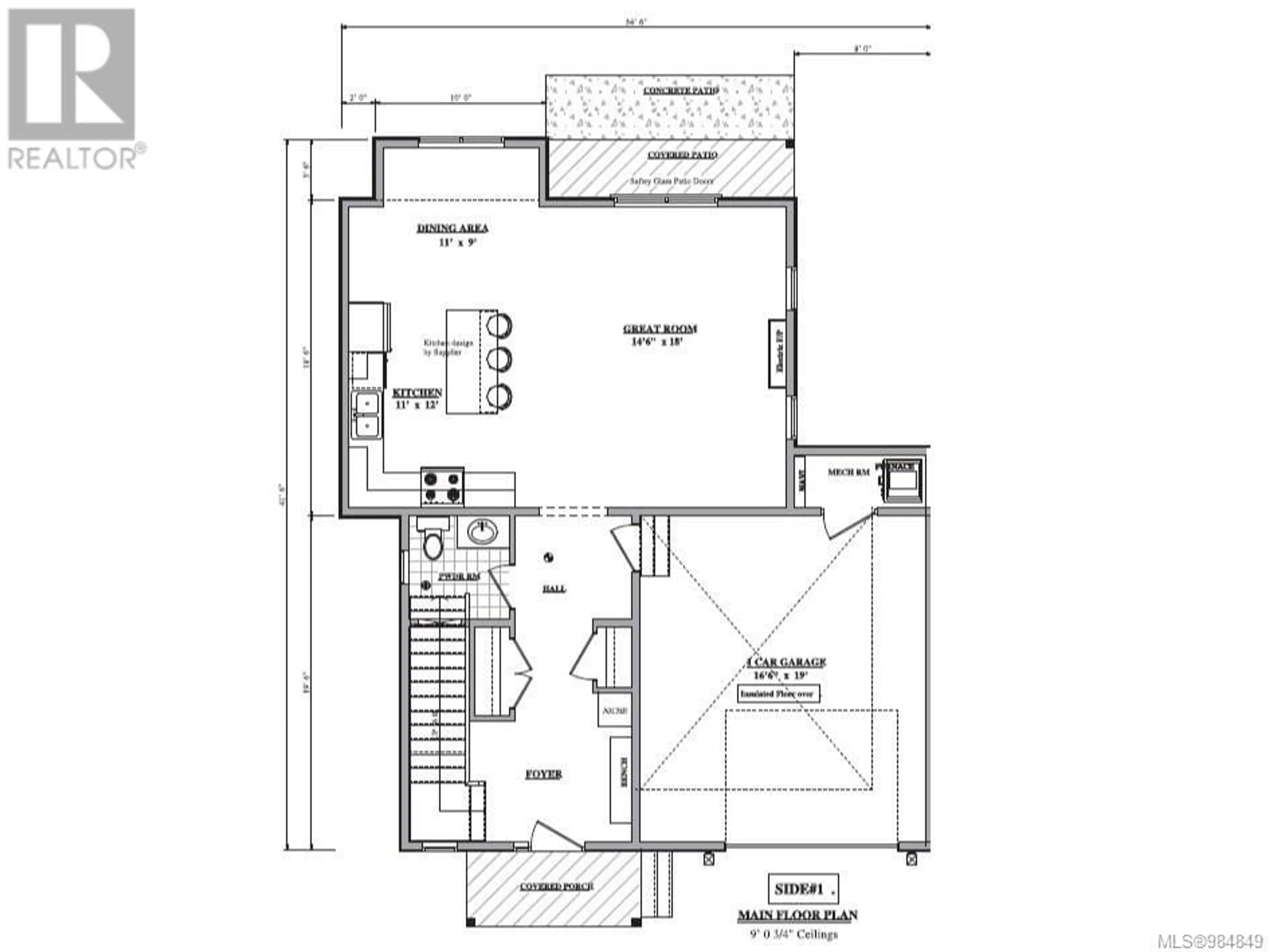 Floor plan for 153 Hunter Way, Ladysmith British Columbia V9G1N4