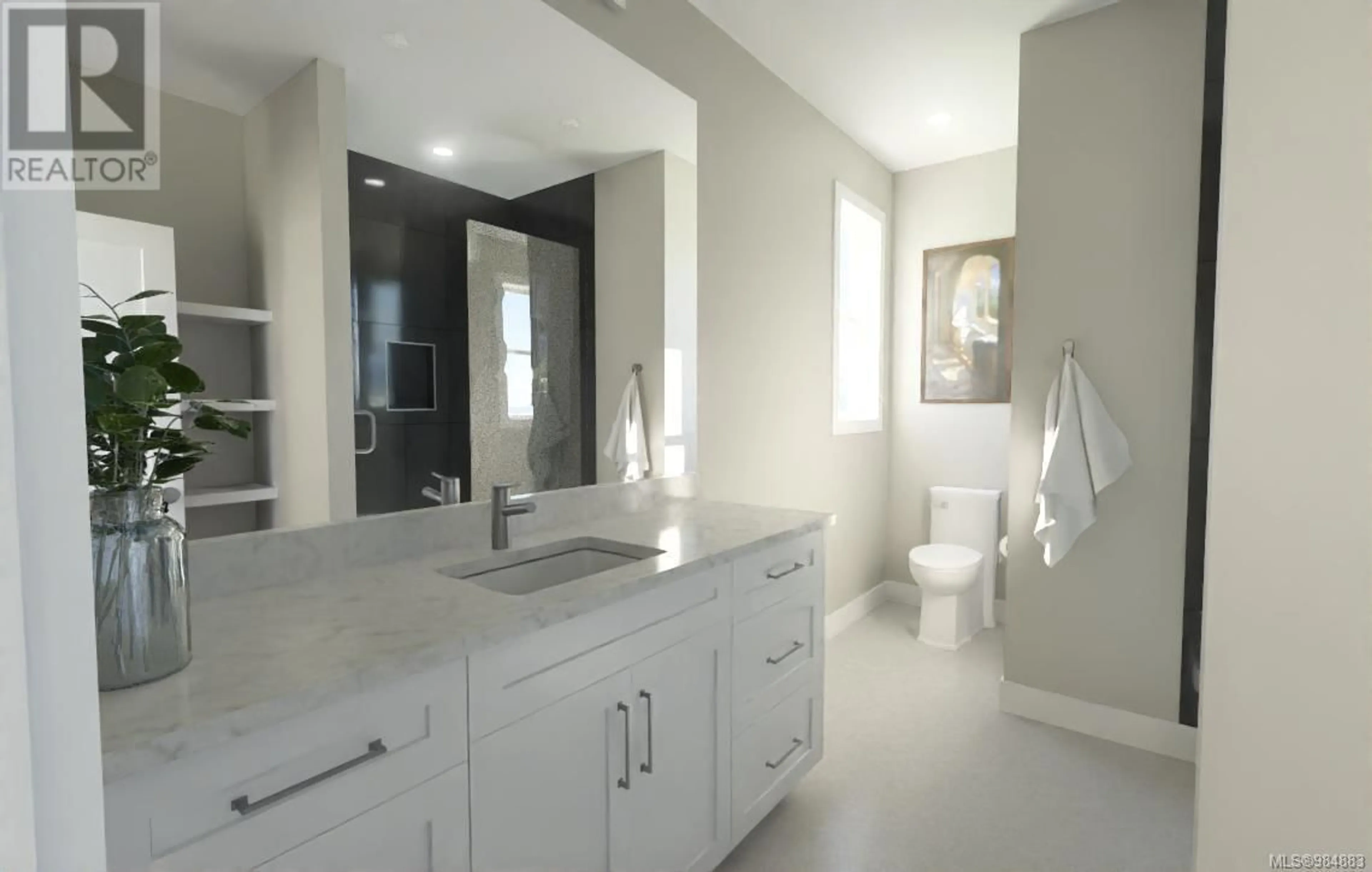 Contemporary bathroom, ceramic/tile floor for 155 HUNTER WAY, Ladysmith British Columbia V9G1N4