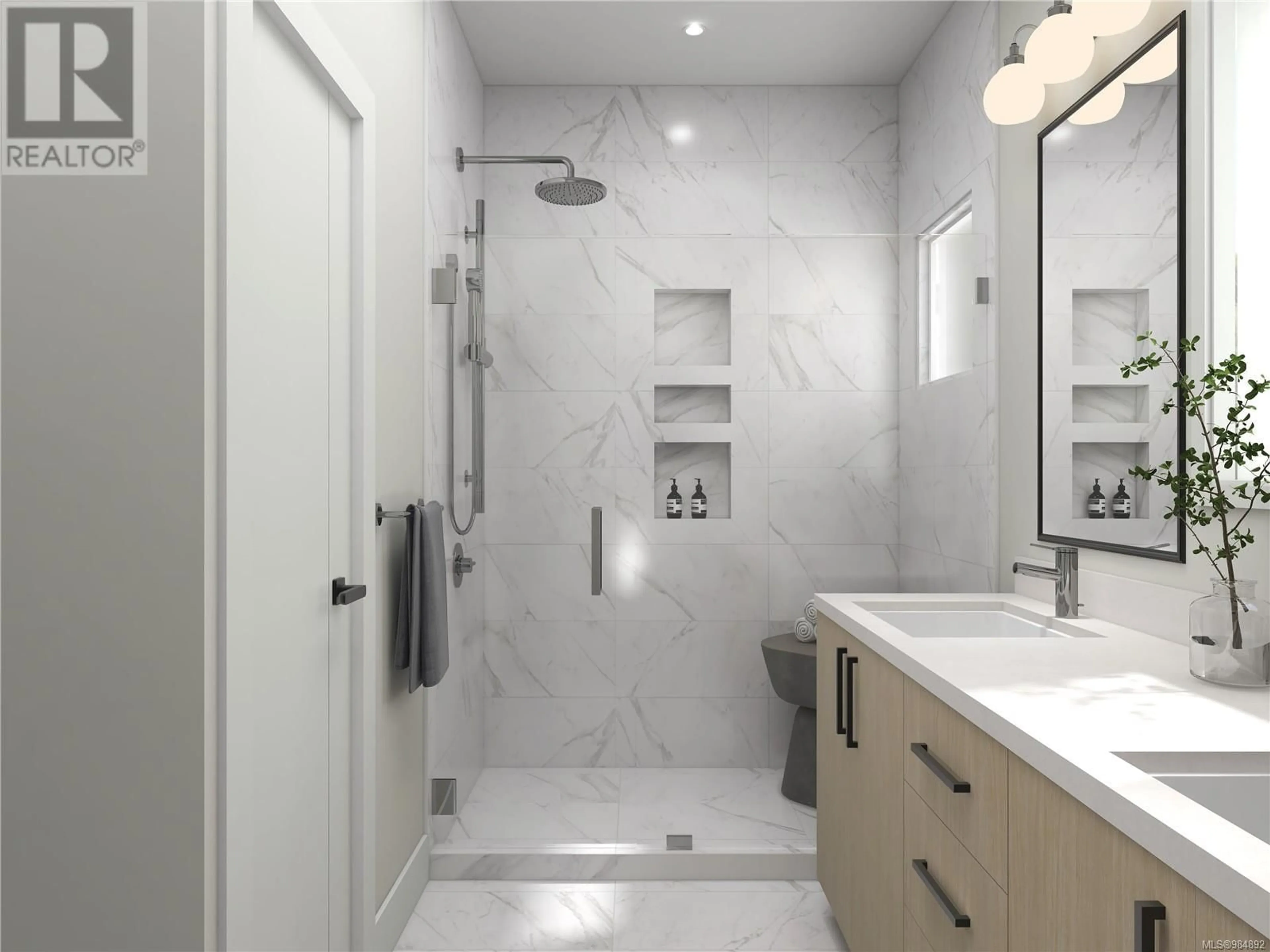 Contemporary bathroom, ceramic/tile floor for 8 624 Manchester Rd, Victoria British Columbia V8T2P1