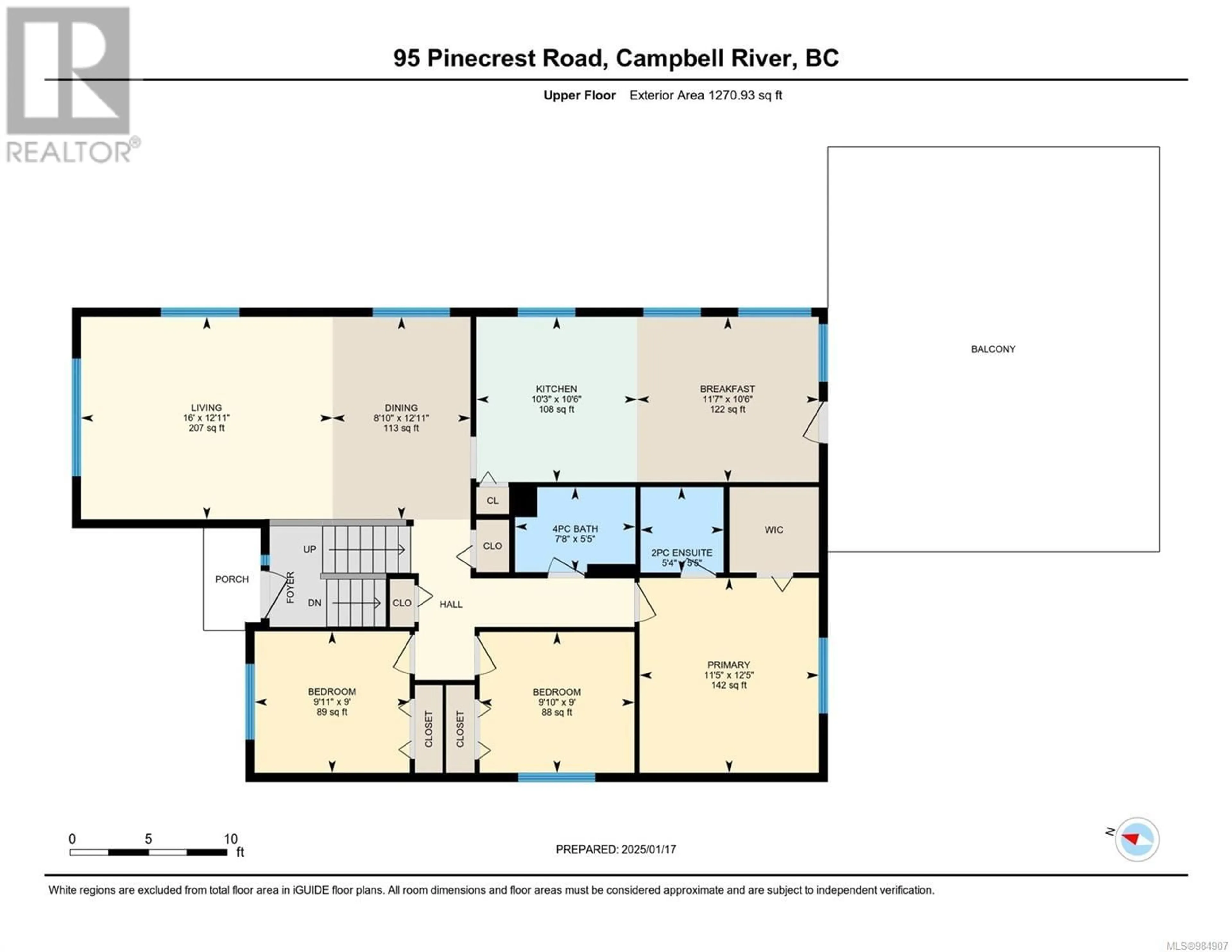 Floor plan for 95 Pinecrest Rd, Campbell River British Columbia V9W7A8