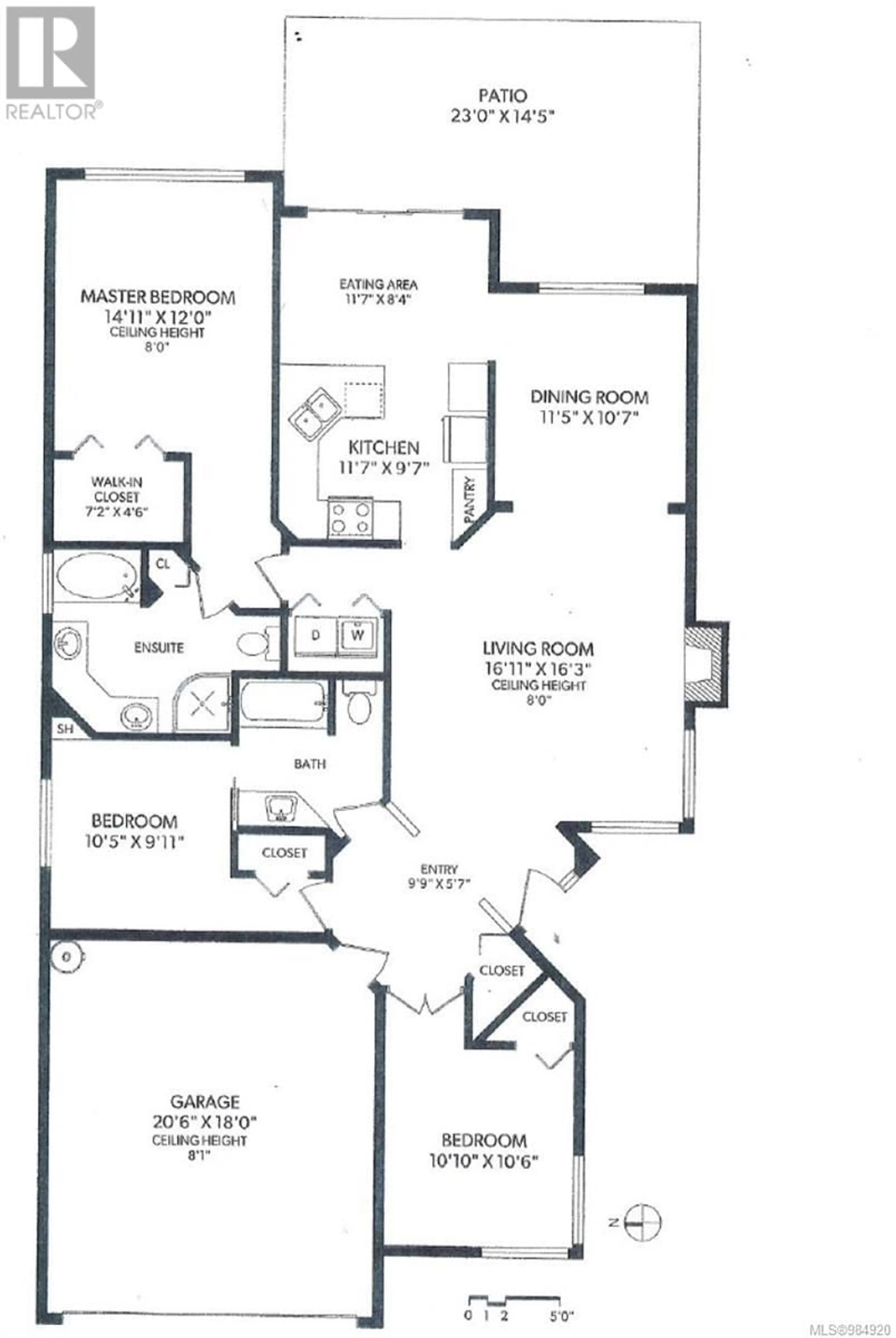 Floor plan for 664 Pine Ridge Dr, Cobble Hill British Columbia V8H0K8