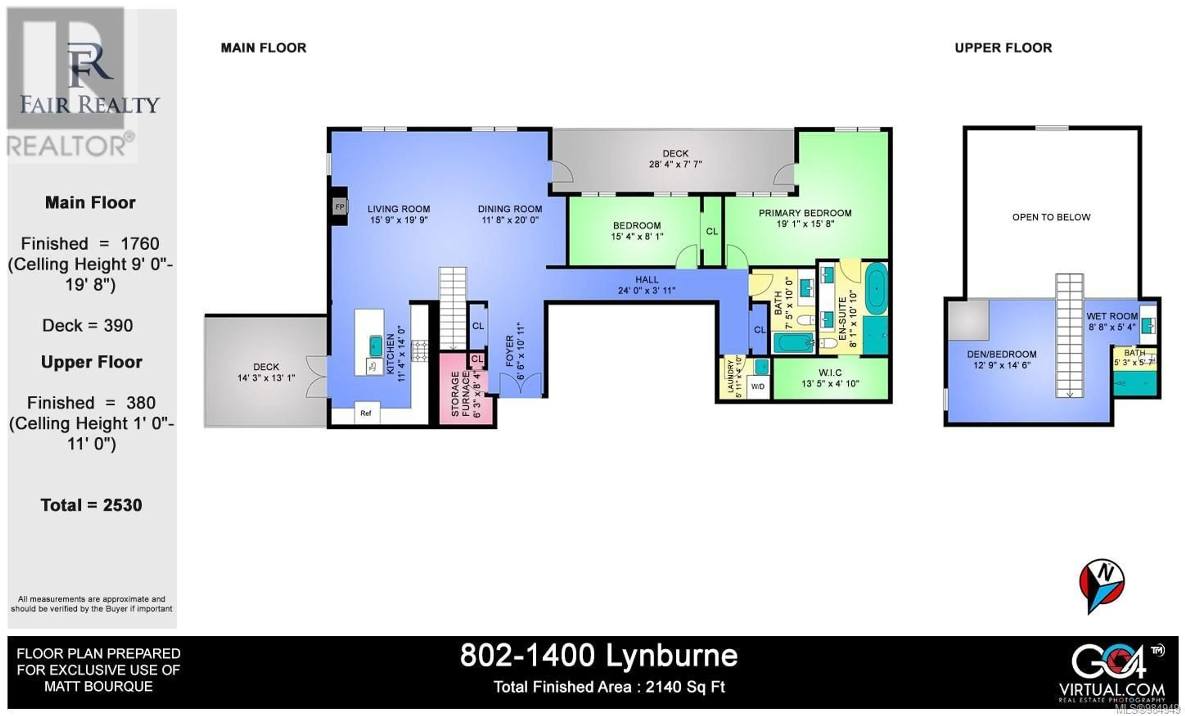 Floor plan for 802 1400 Lynburne Pl, Langford British Columbia V9B6T3