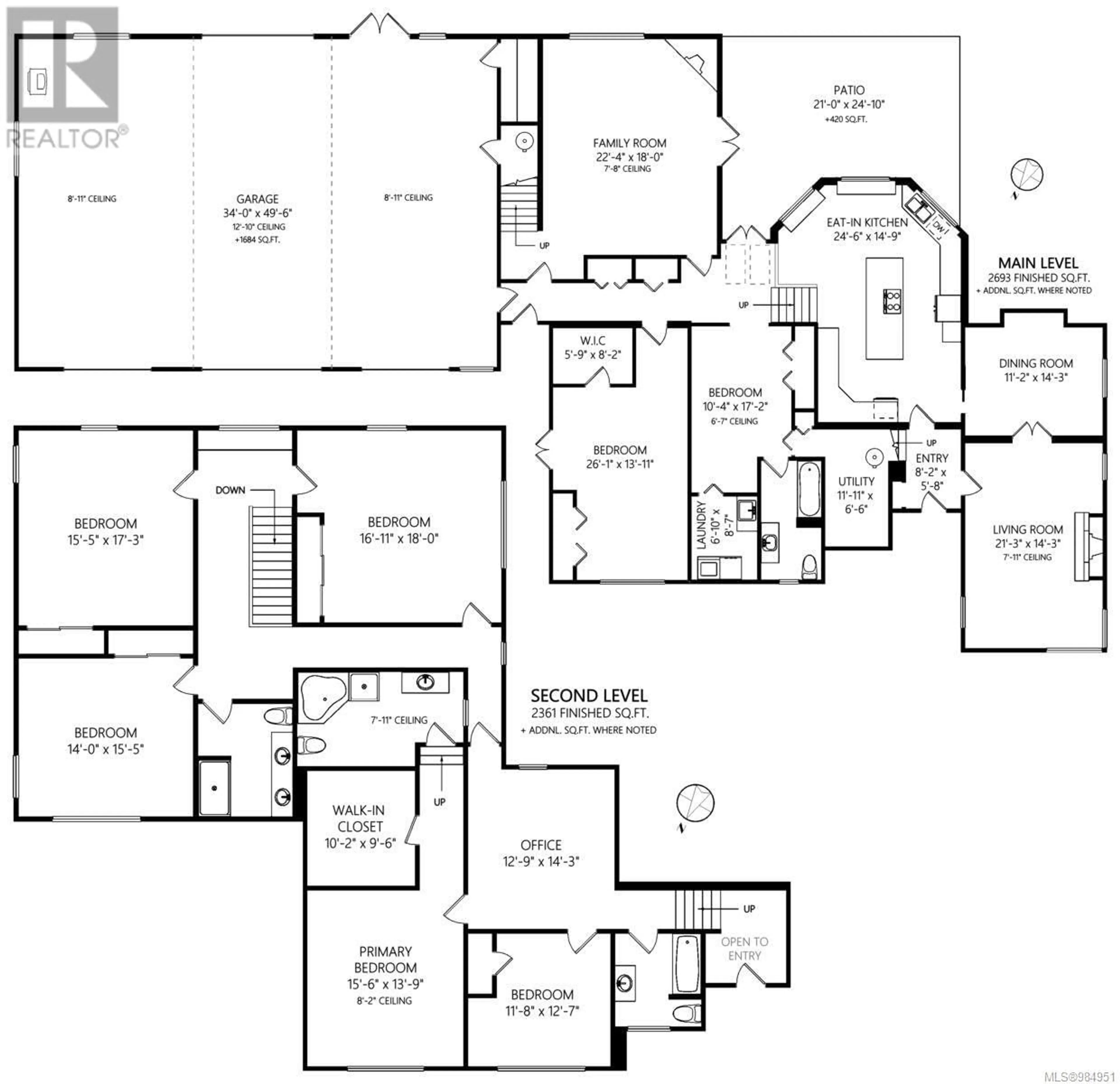 Floor plan for 2345 Queenswood Dr, Saanich British Columbia V8N1X4