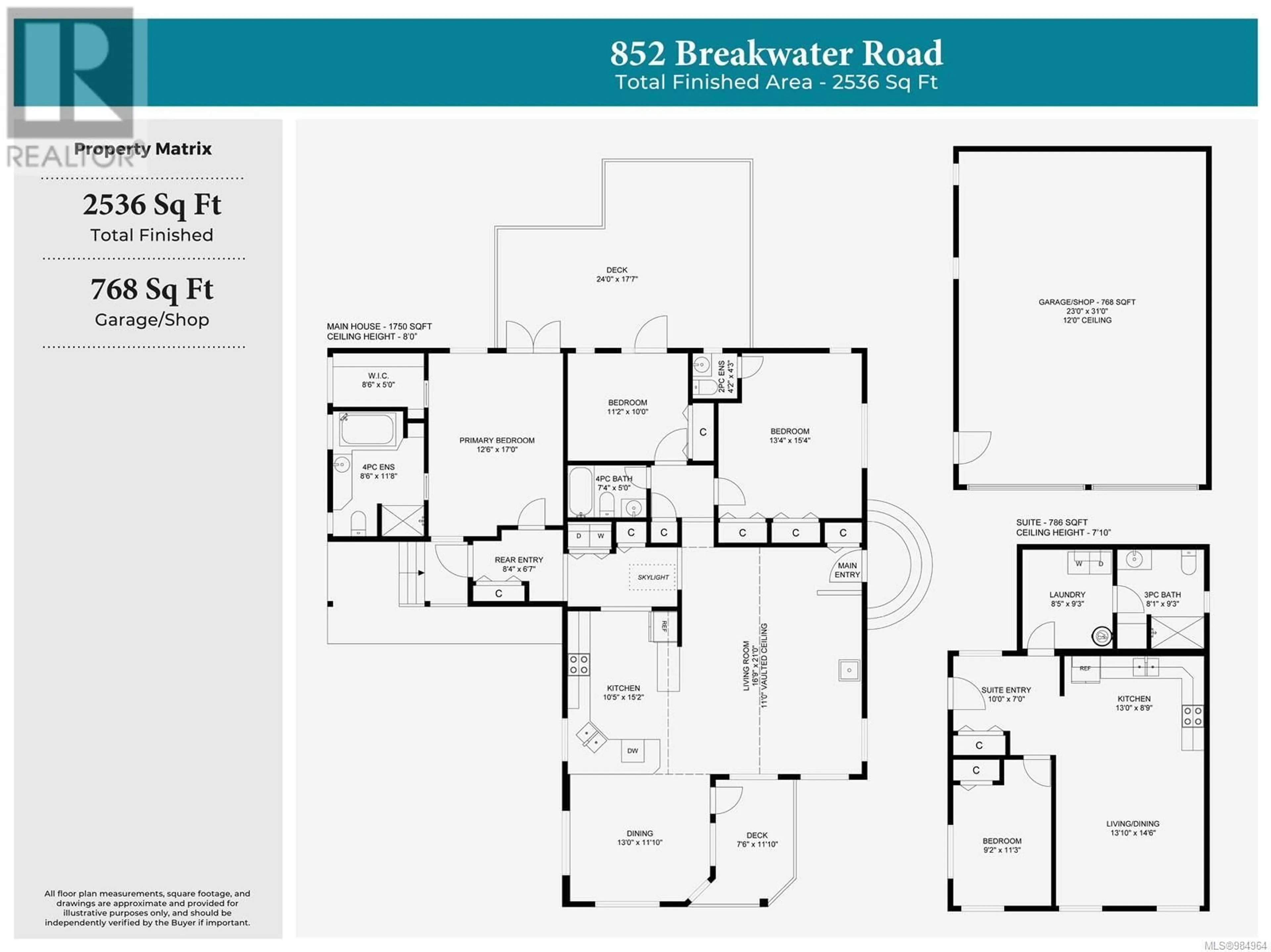 Floor plan for 852 Breakwater Rd, Parksville British Columbia V9P1Z8