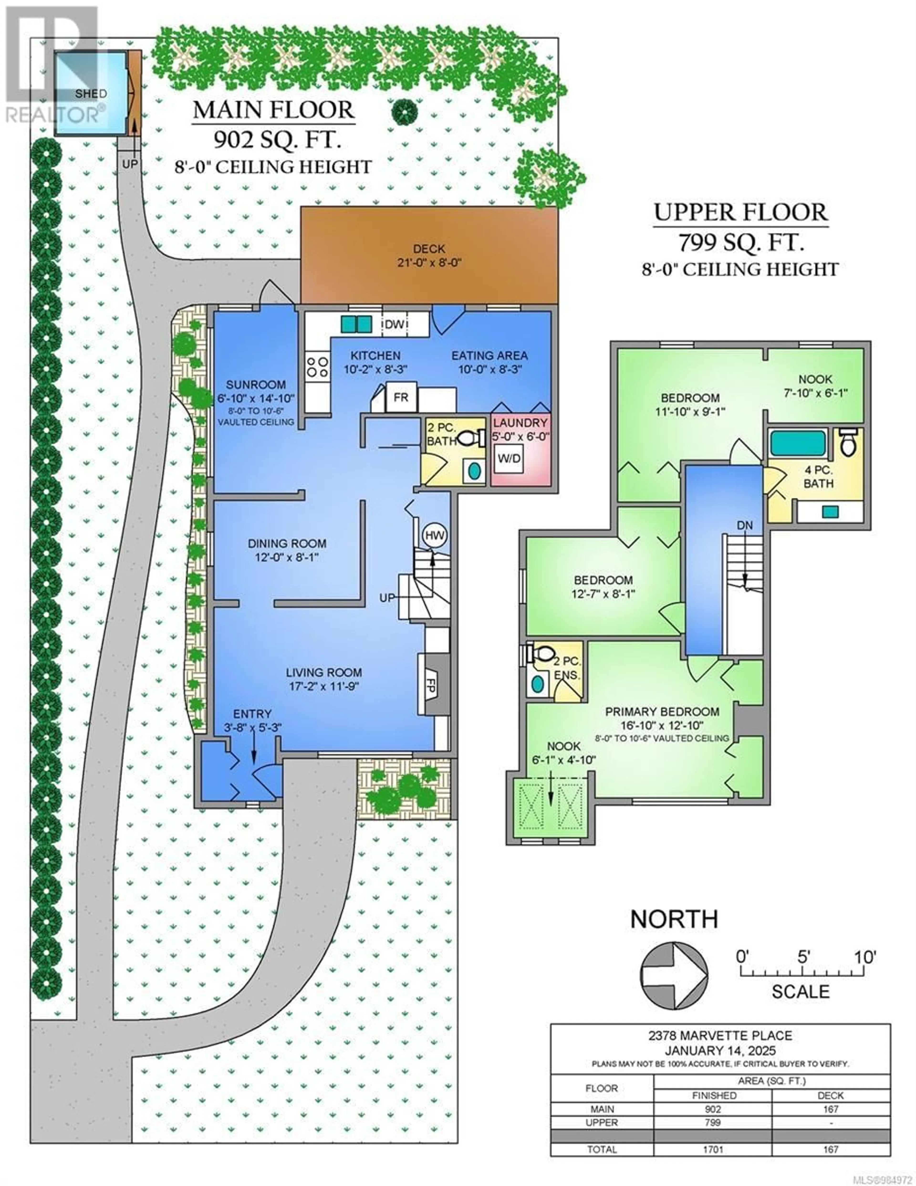 Floor plan for 2378 Marvette Pl, Sidney British Columbia V8L4M2