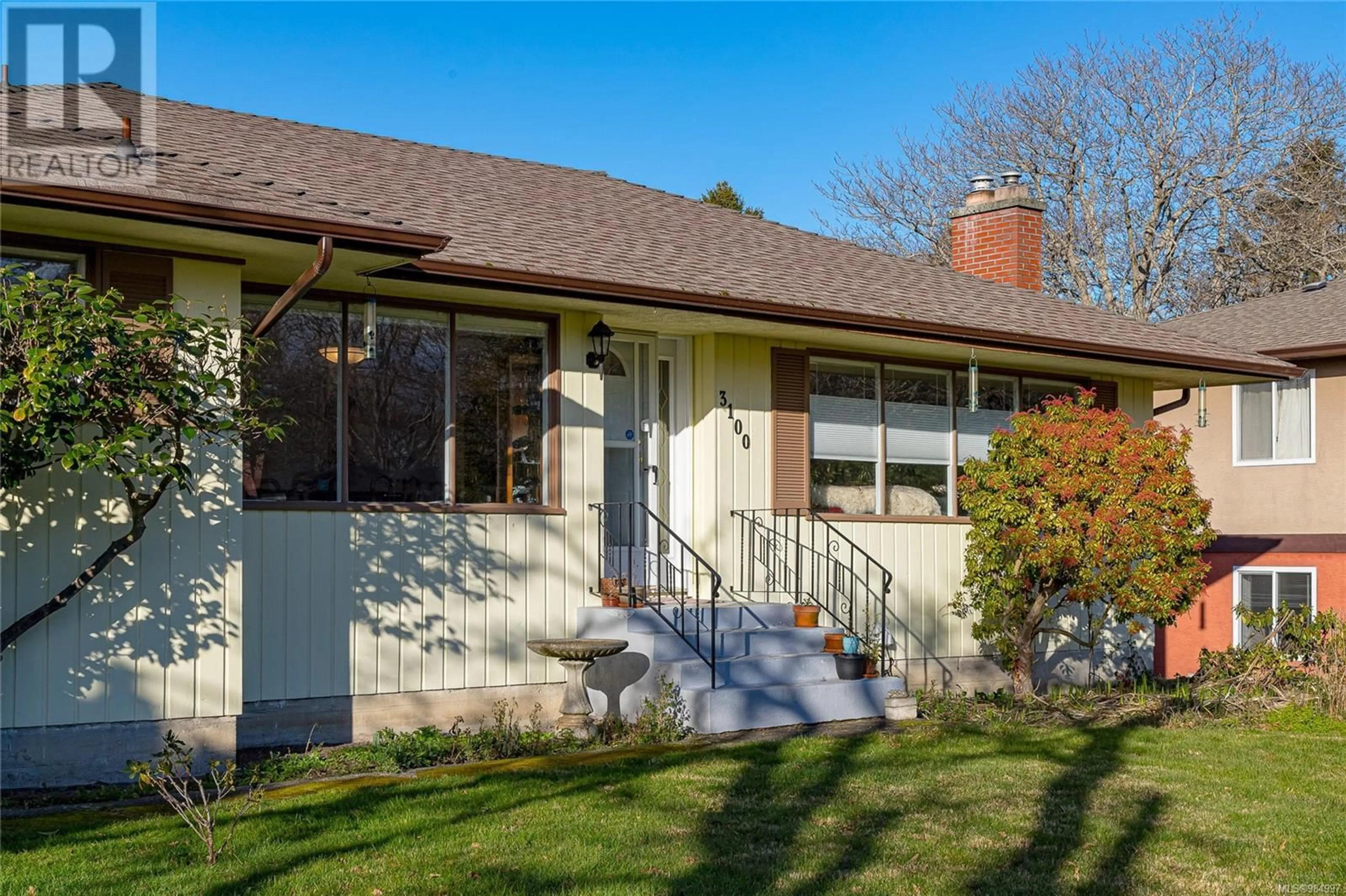 Home with brick exterior material, street for 3100 Woodburn Ave, Oak Bay British Columbia V8P5B7