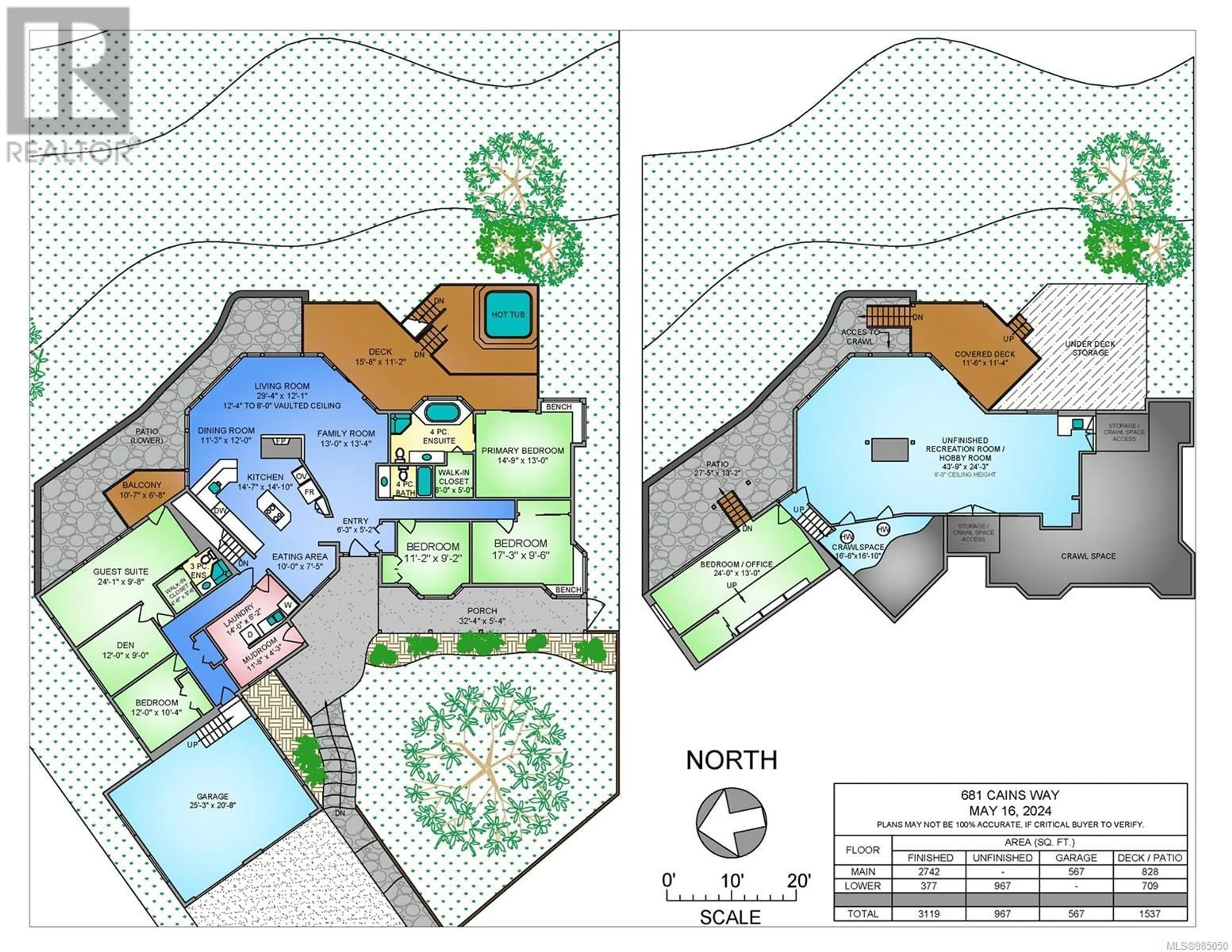 Floor plan for 681 Cains Way, Sooke British Columbia V9Z1C6