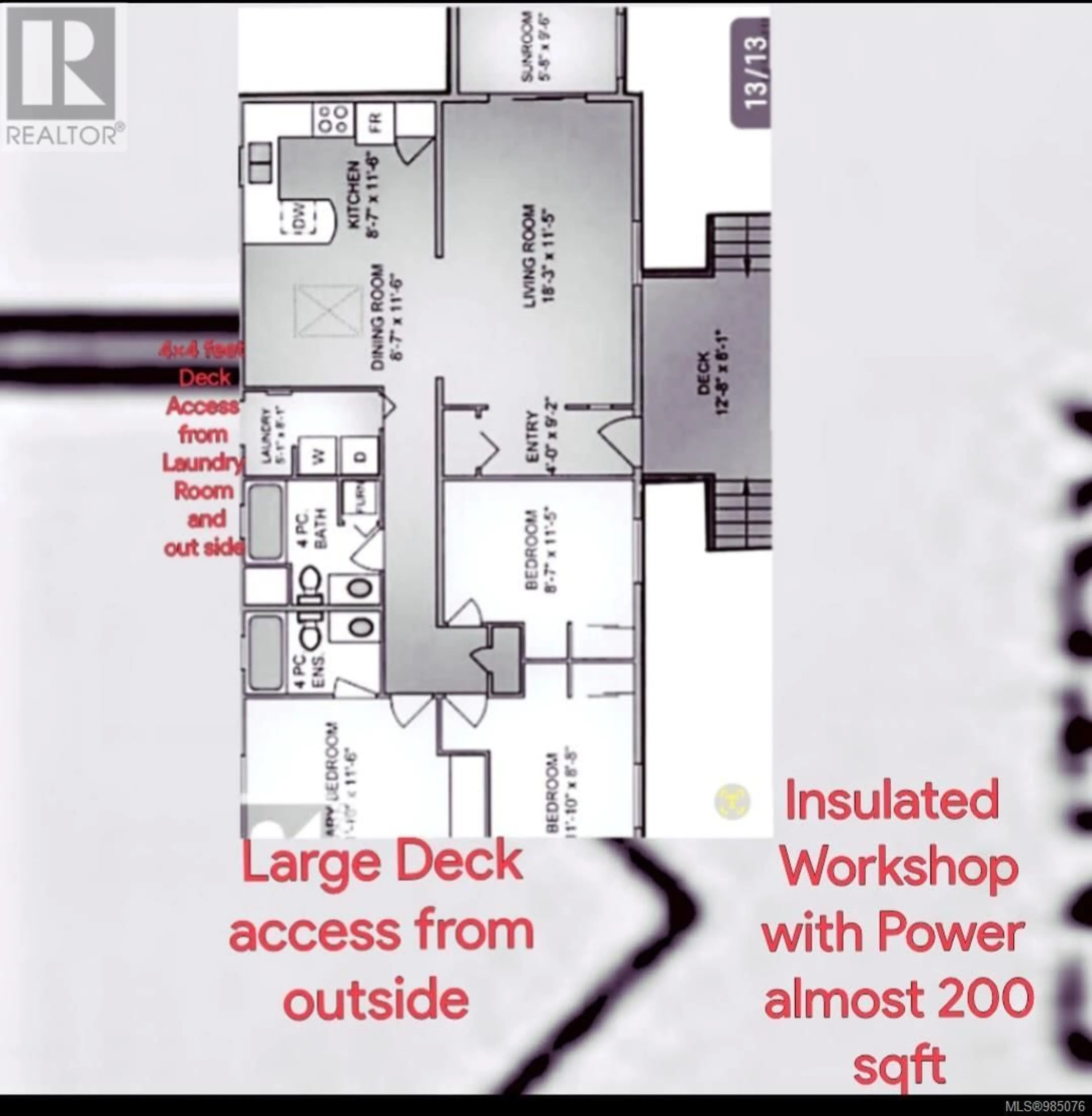 Floor plan for 150 2500 Florence Lake Rd, Langford British Columbia V9B4H2