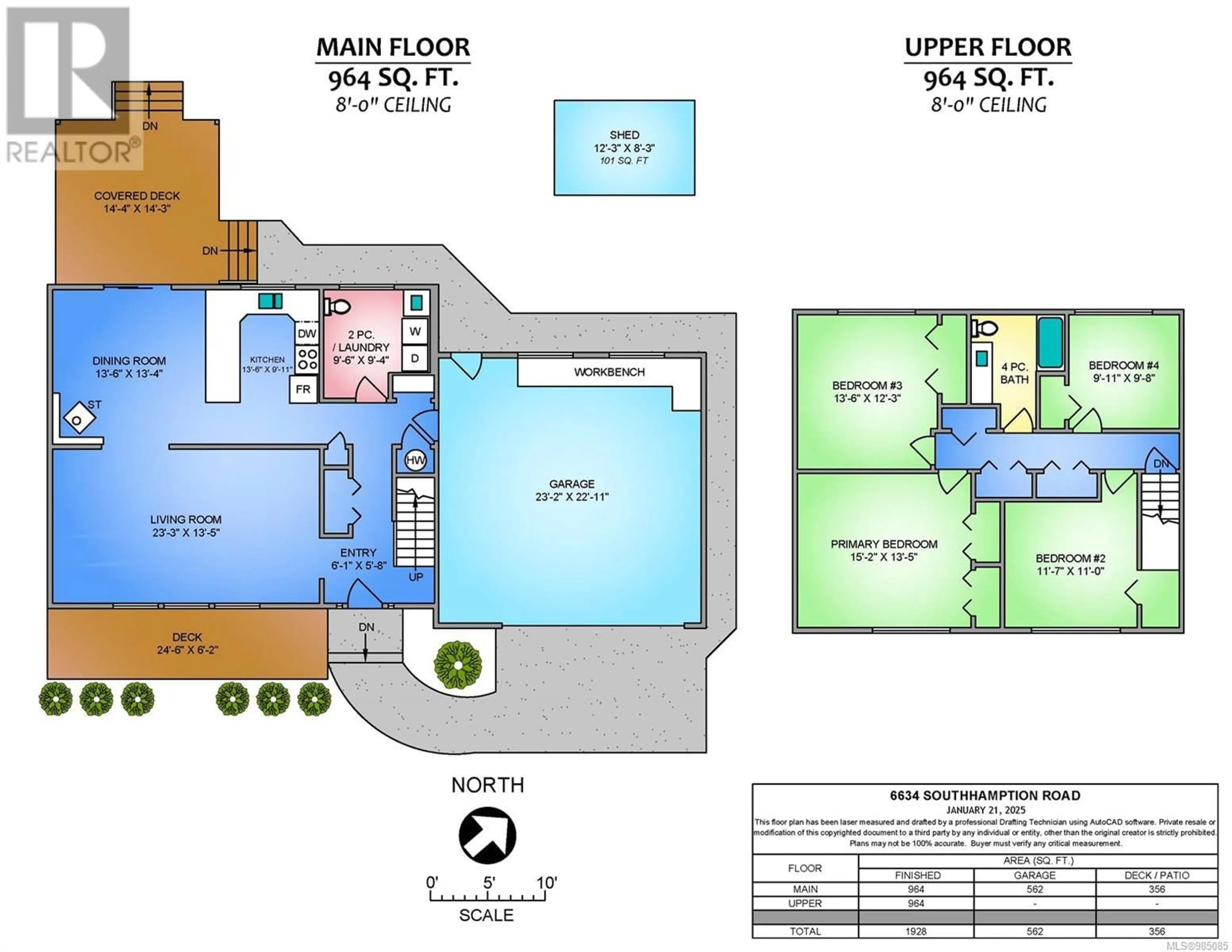 Floor plan for 6634 Southampton Rd, Nanaimo British Columbia V9V1A5