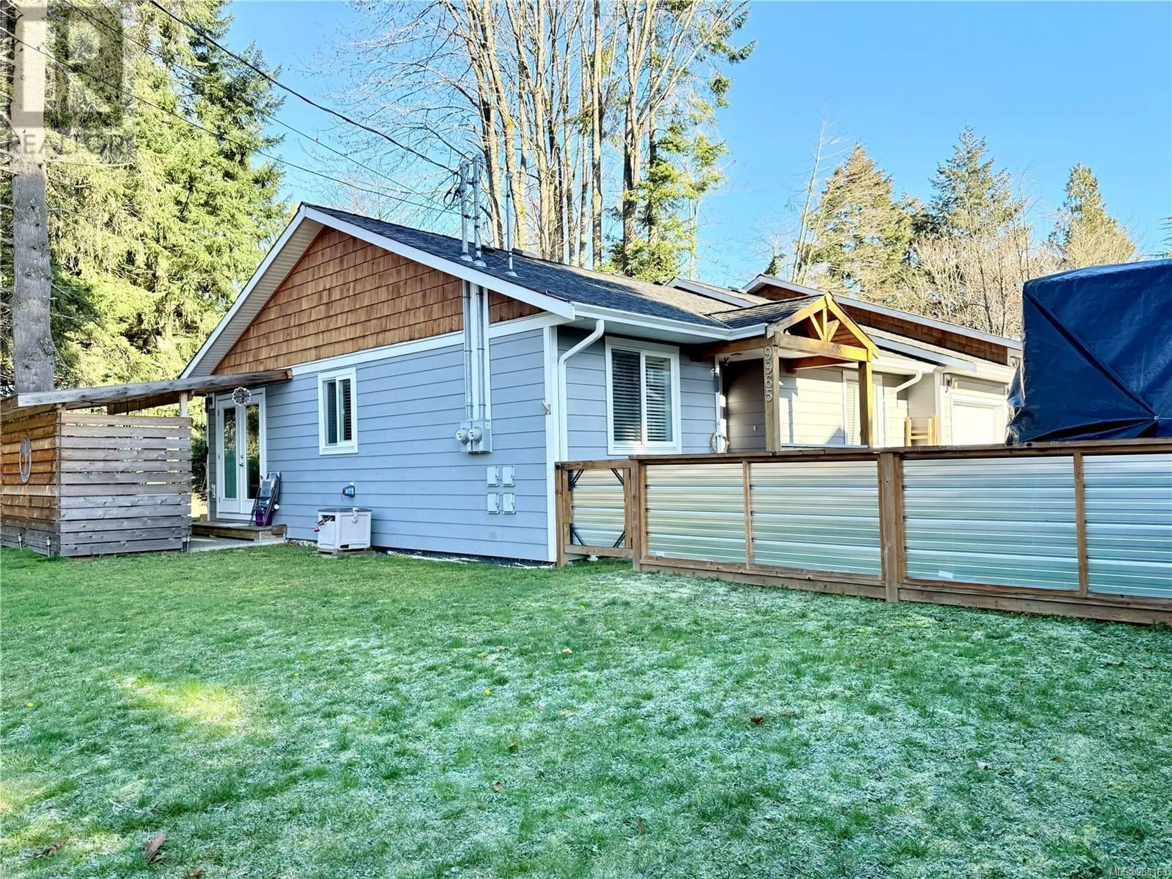 Home with vinyl exterior material, street for 9965 CHEMAINUS ROAD, Chemainus British Columbia V0R1K0