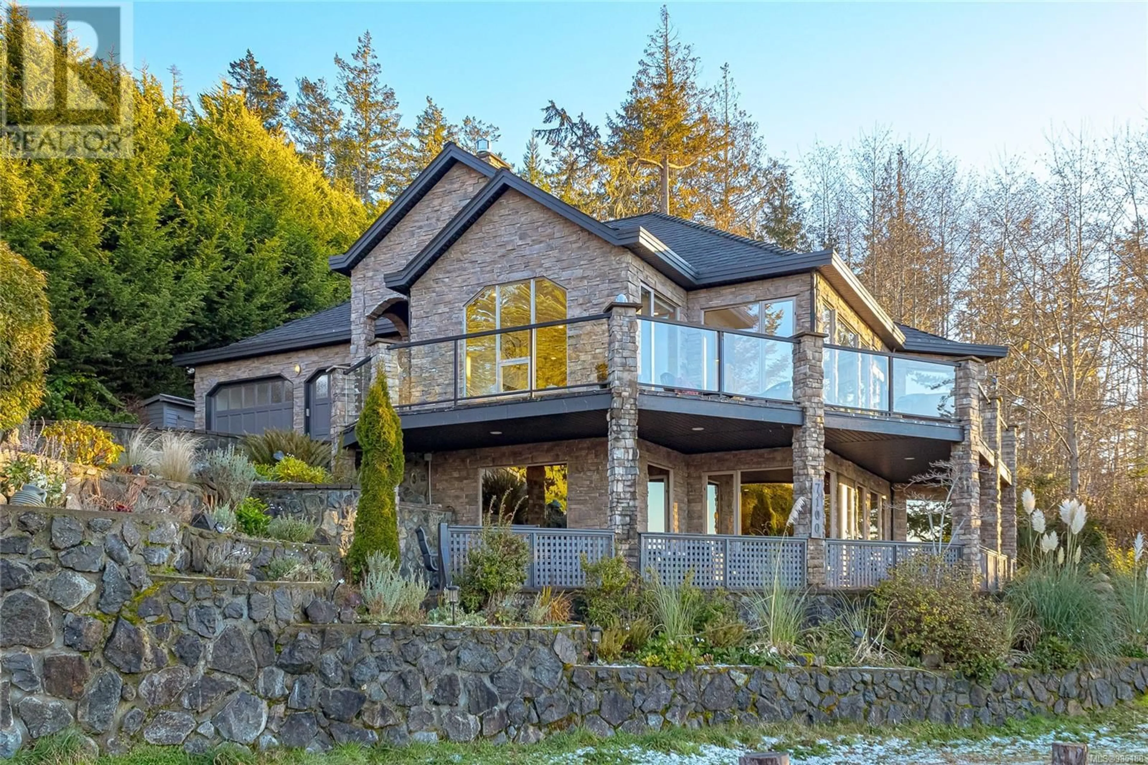 Home with brick exterior material, unknown for 7100 Sea Cliff Rd, Sooke British Columbia V9Z1A8