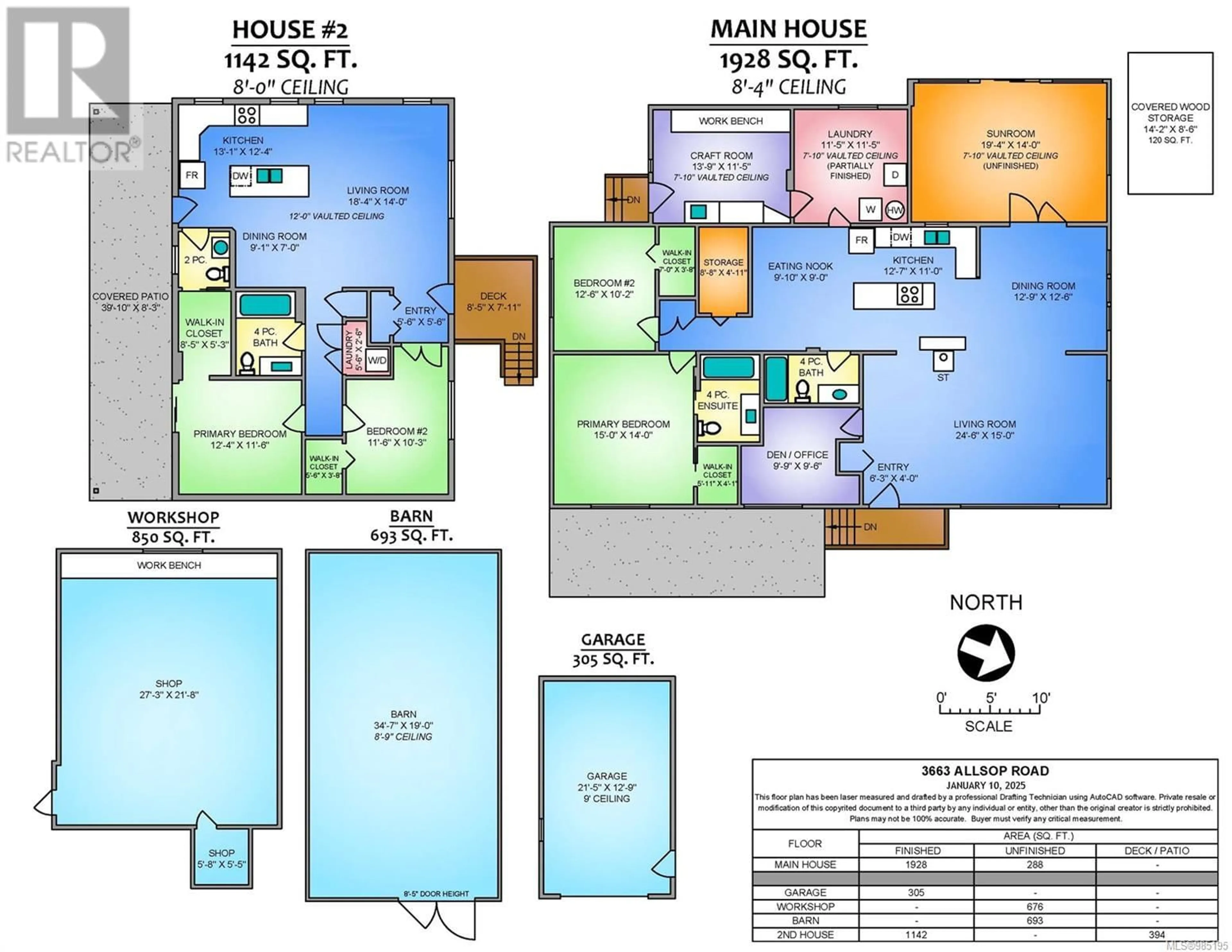 Floor plan for 3667/3663 Allsop Rd, Nanaimo British Columbia V9R6X3