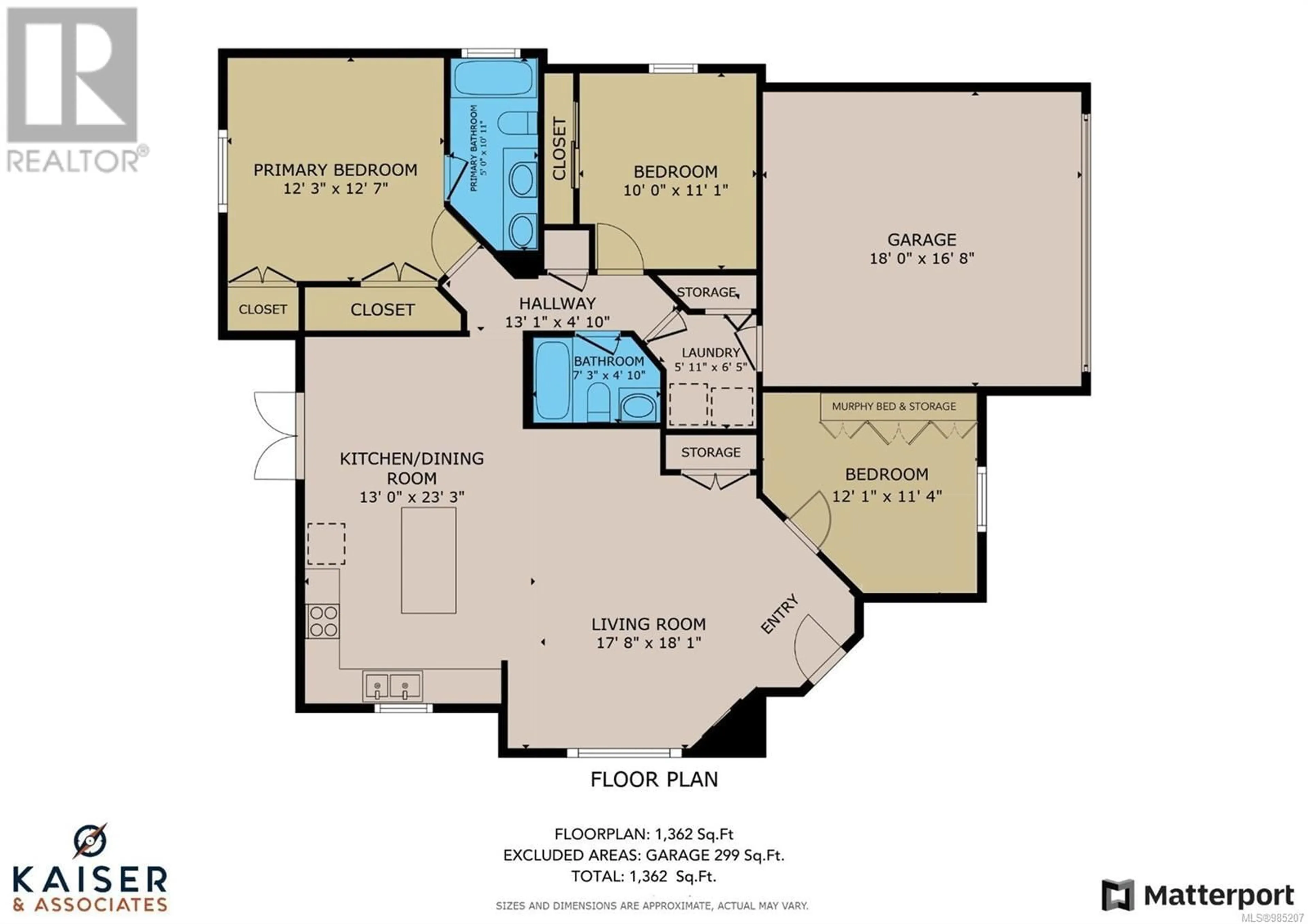 Floor plan for 1809 Vee Rd, Cowichan Bay British Columbia V0R1N1