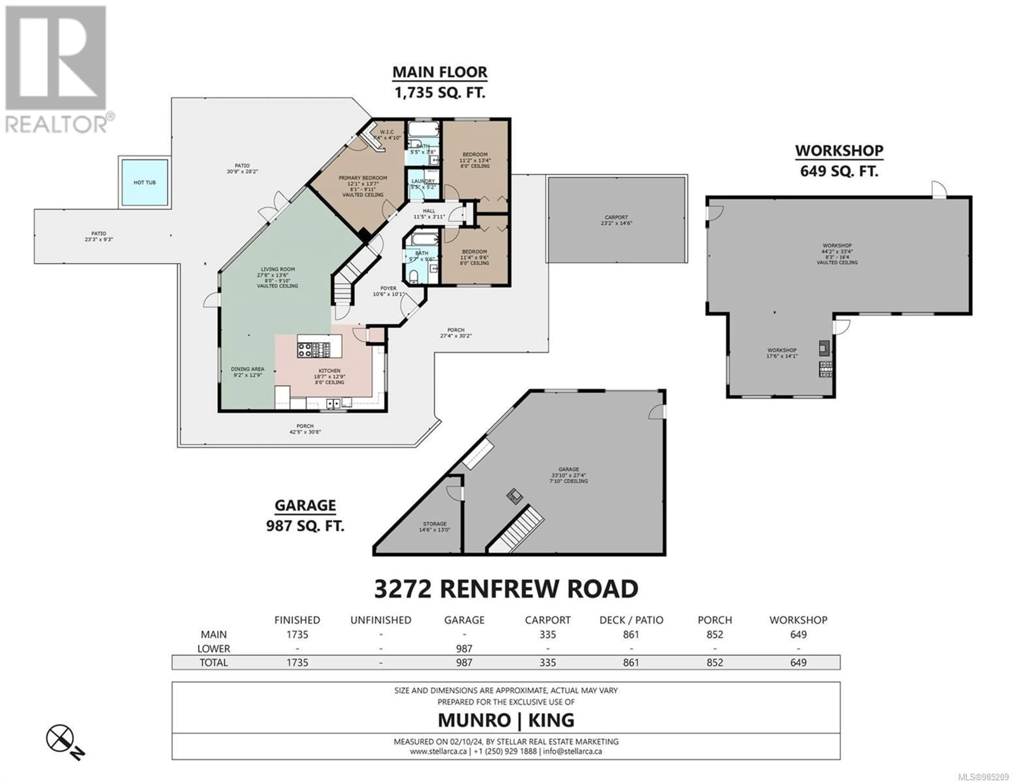 Floor plan for 3272 Renfrew Rd, Shawnigan Lake British Columbia V0R2W0