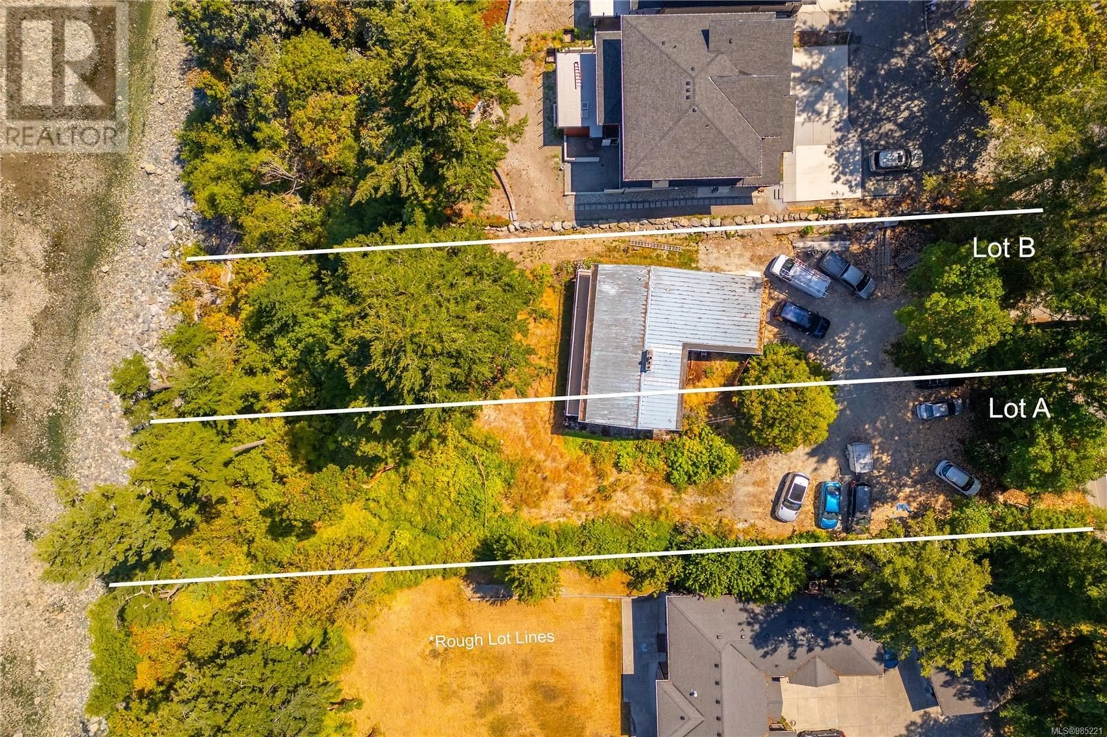 A pic from outside/outdoor area/front of a property/back of a property/a pic from drone, street for 4601 Cordova Bay Rd, Saanich British Columbia V8X3V6