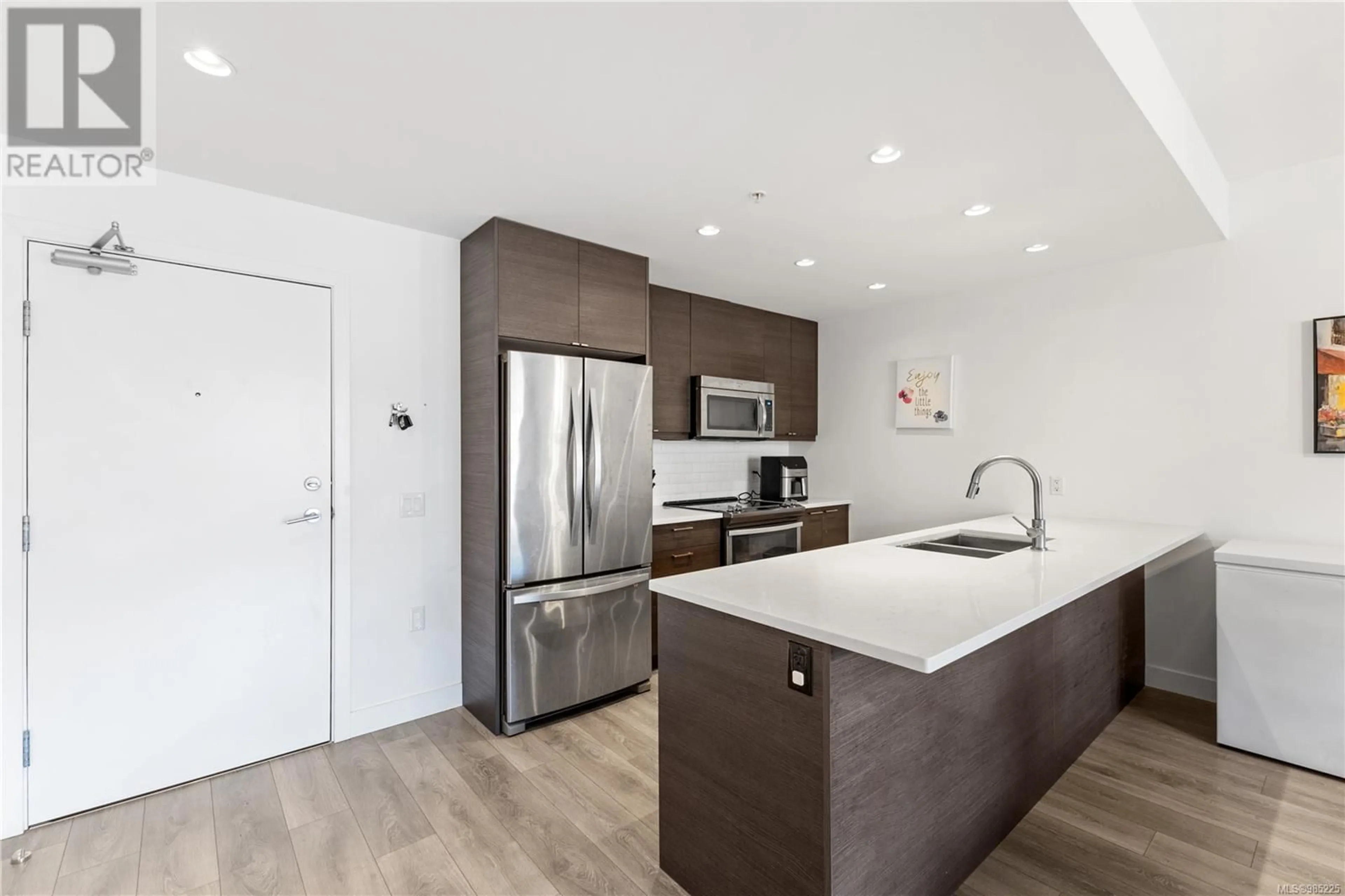 Open concept kitchen, unknown for 206 300 Belmont Rd, Colwood British Columbia V9C1B1