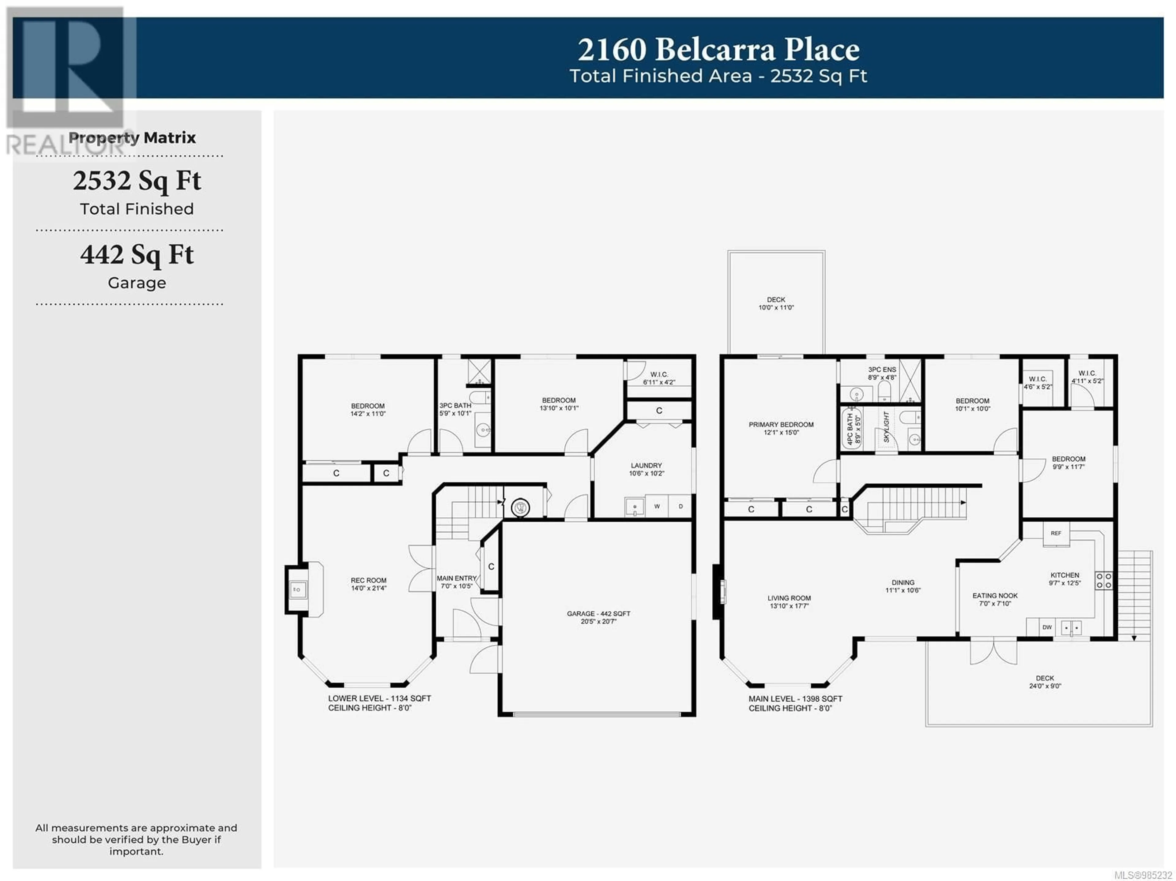 Floor plan for 2160 Belcarra Pl, Nanaimo British Columbia V9T5S7