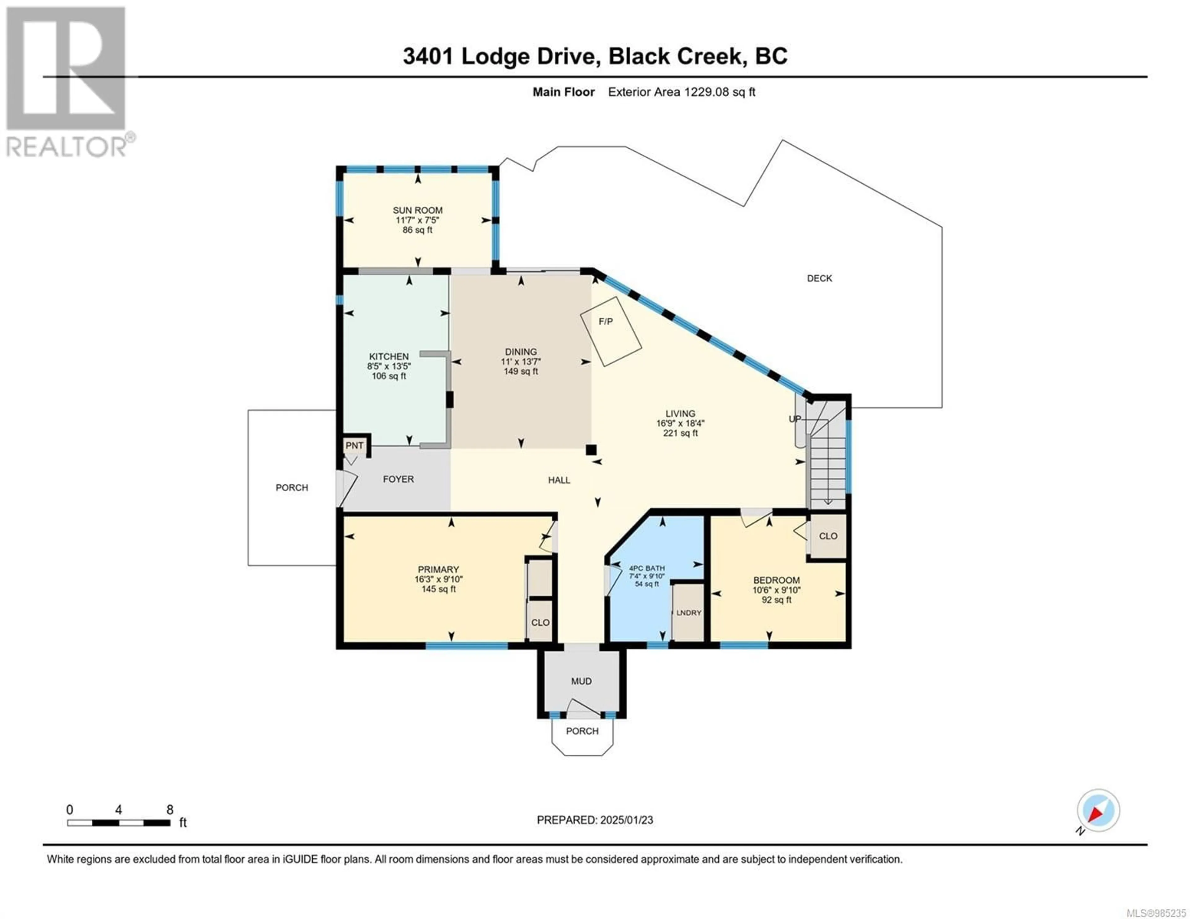 Floor plan for 3401 Lodge Dr, Black Creek British Columbia V9J1E3