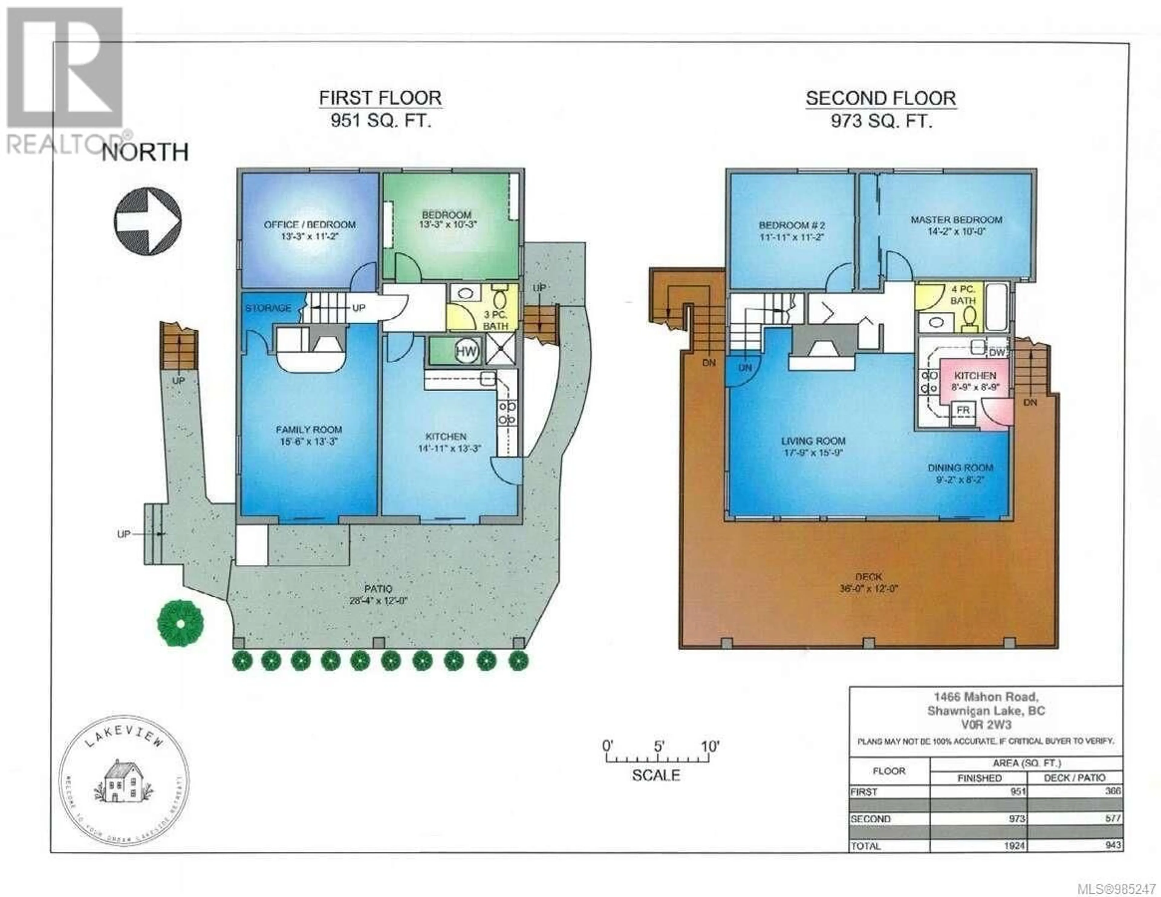 Floor plan for 1466 Mahon Rd, Shawnigan Lake British Columbia V0R2W3