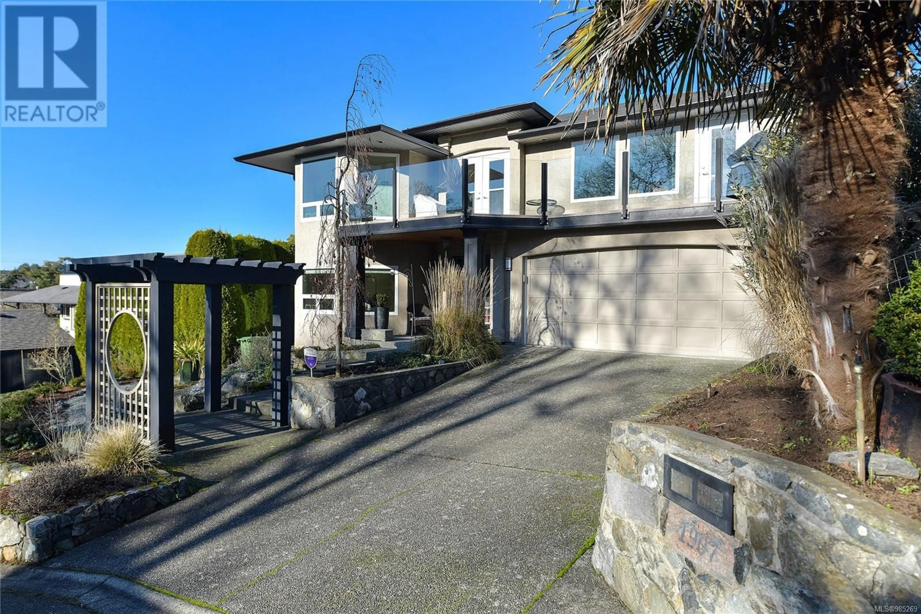 Home with brick exterior material, street for 1907 Quixote Lane, Victoria British Columbia V8S5L5