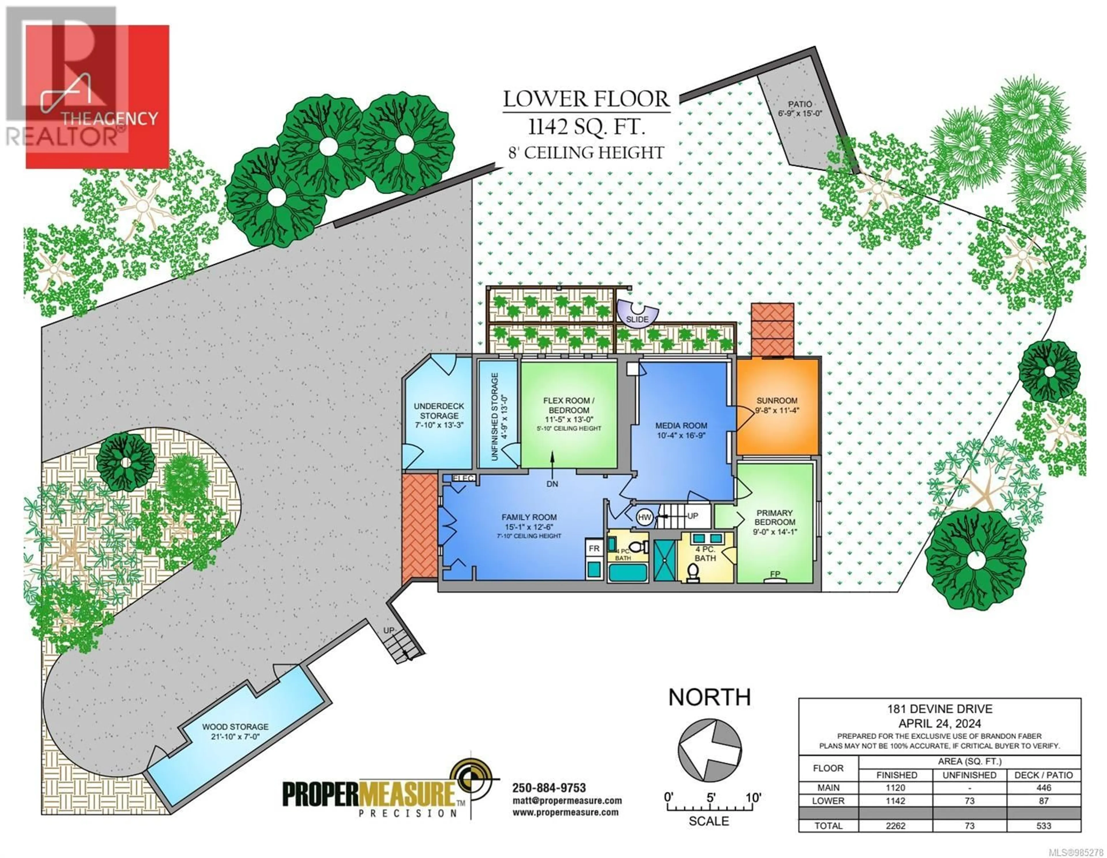 Floor plan for 181 Devine Dr, Salt Spring British Columbia V8K2H5