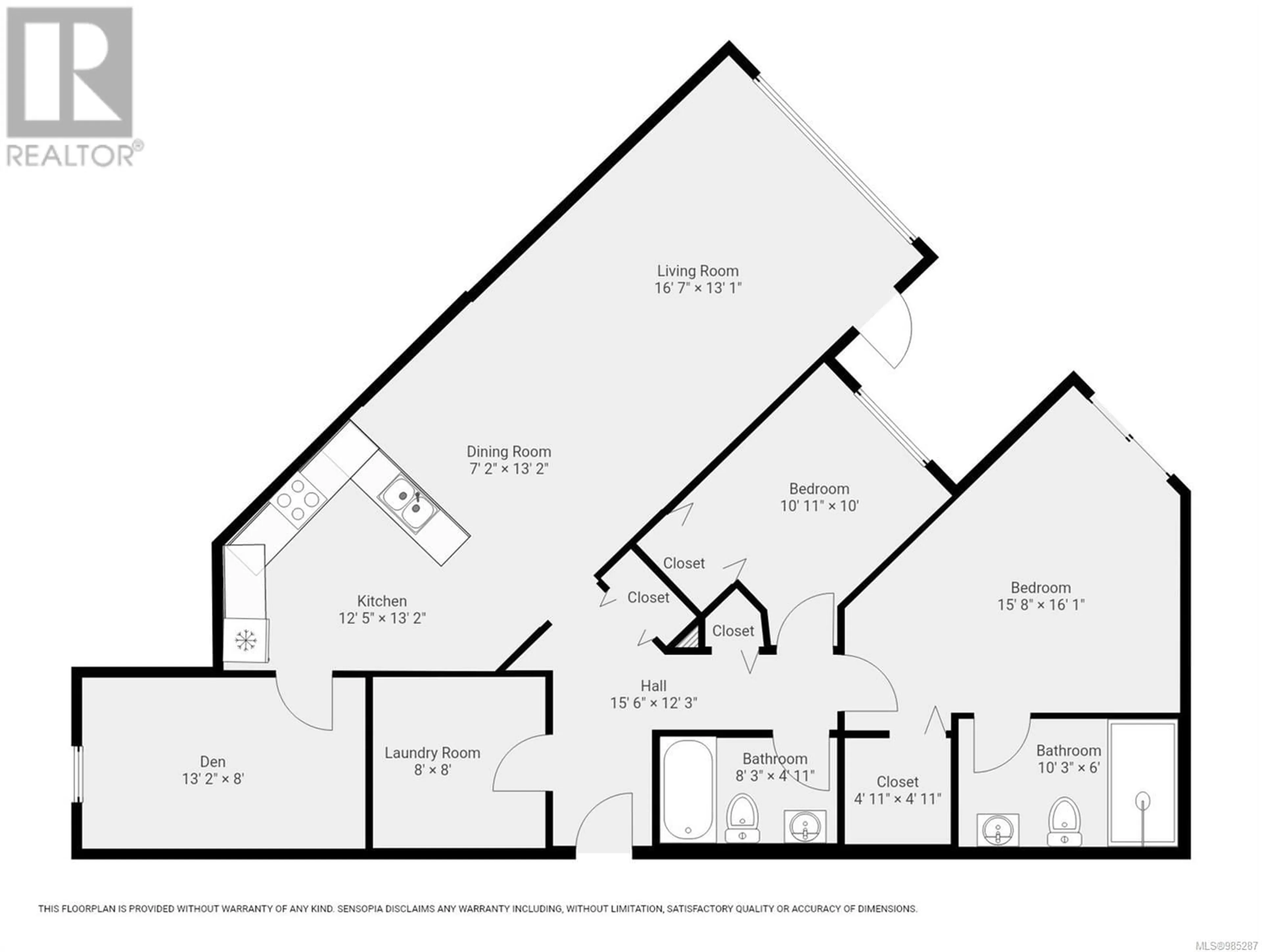 Floor plan for 410 350 Island Hwy S, Campbell River British Columbia V9W1A5