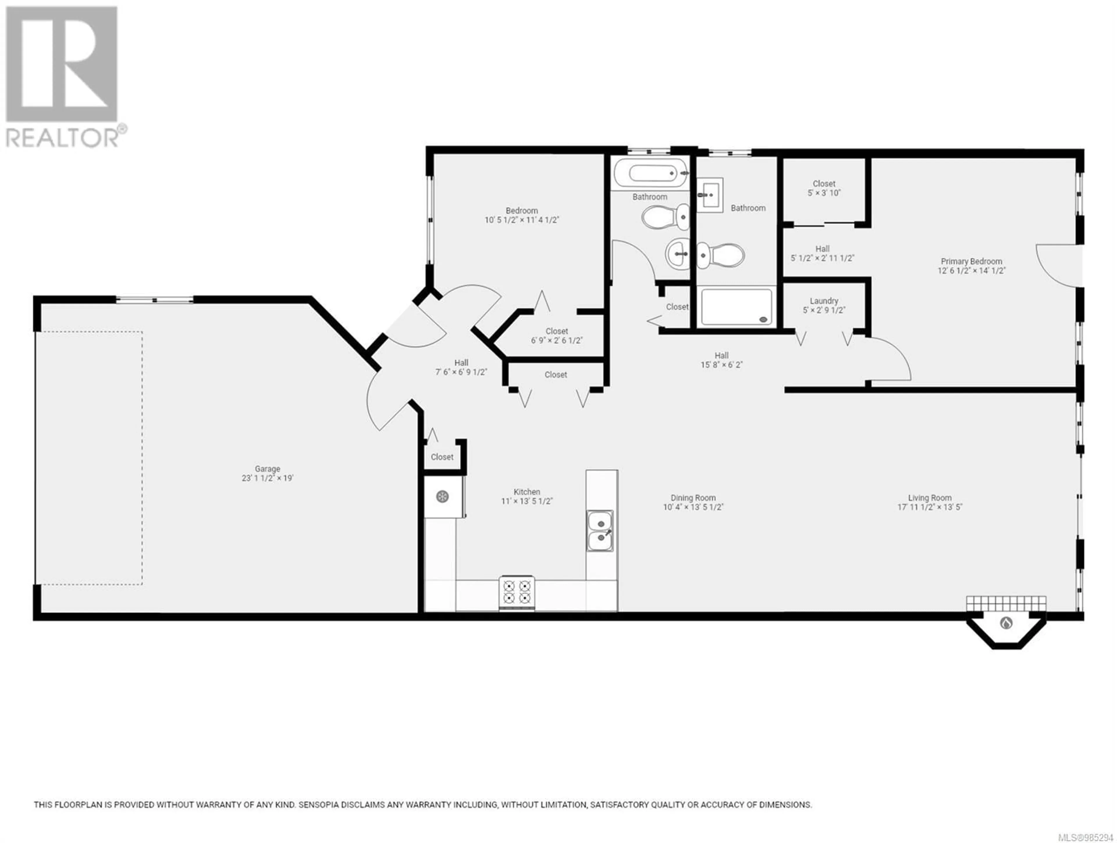 Floor plan for 10 611 Hilchey Rd, Campbell River British Columbia V9W0A2