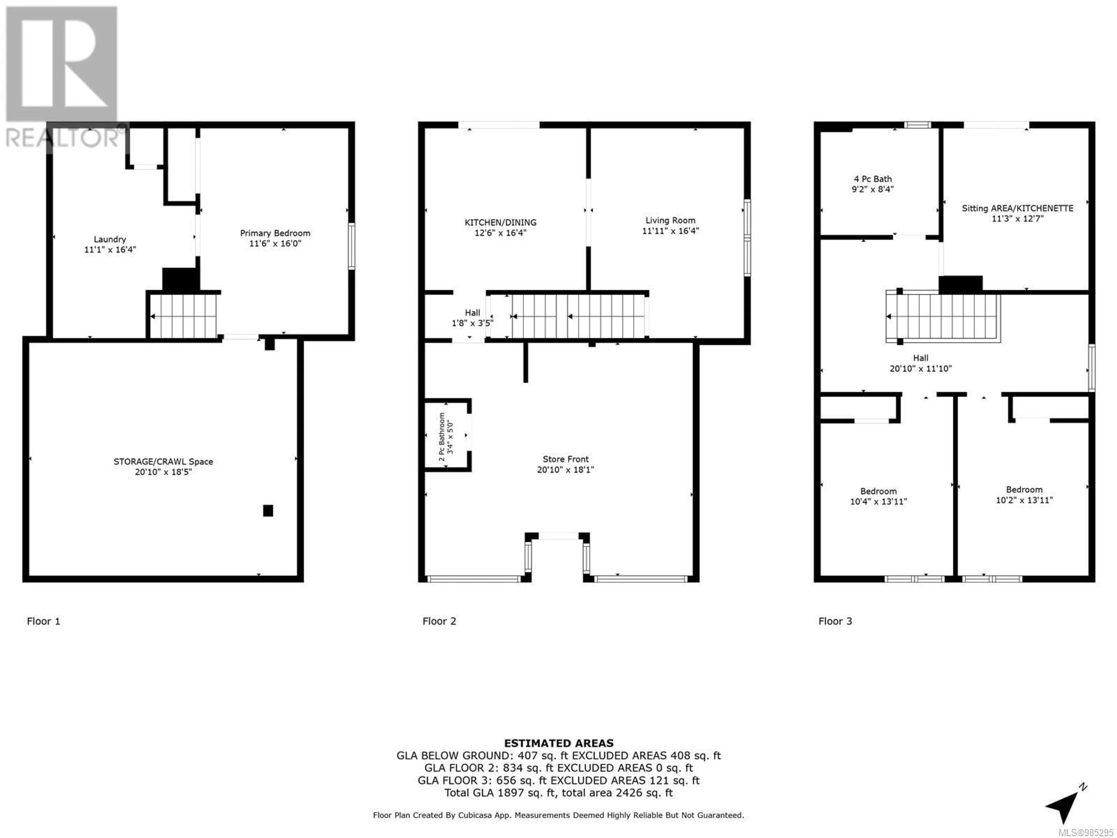 Floor plan for 28 ROBERTS STREET, Ladysmith British Columbia V9G1B1