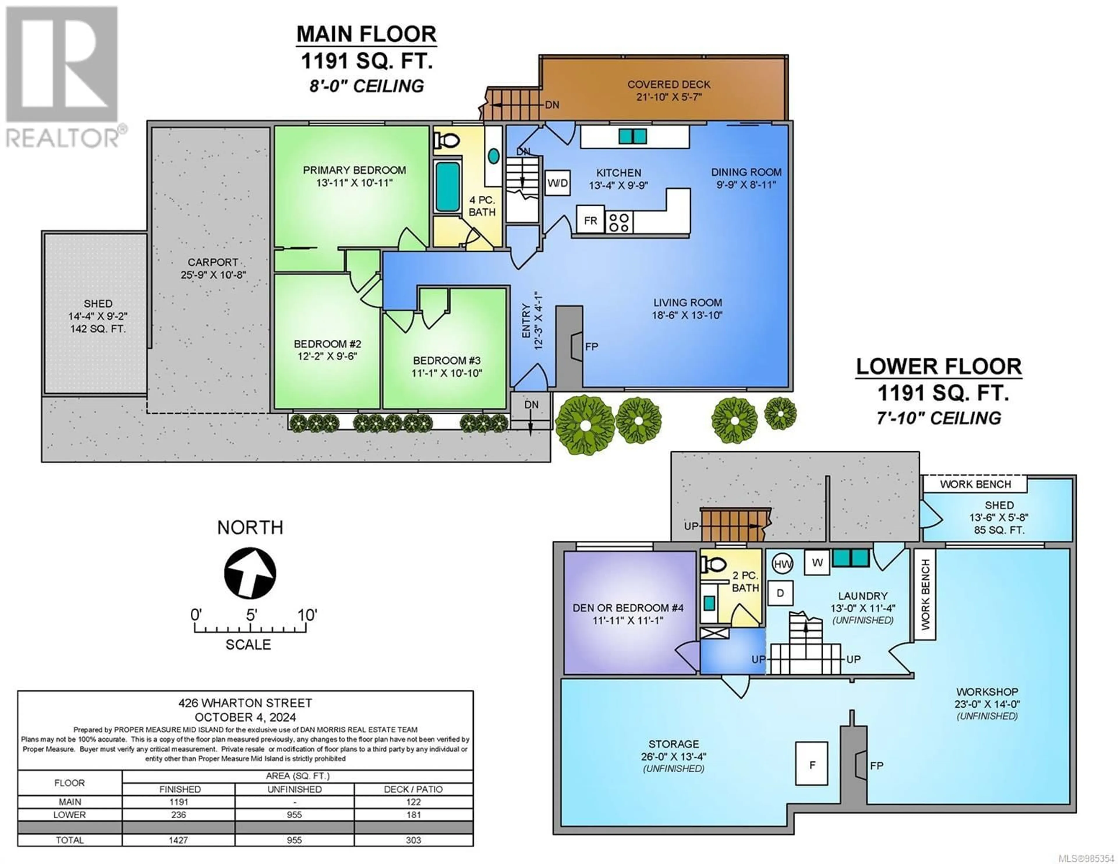 Floor plan for 426/436 Wharton St, Nanaimo British Columbia V9R1W4