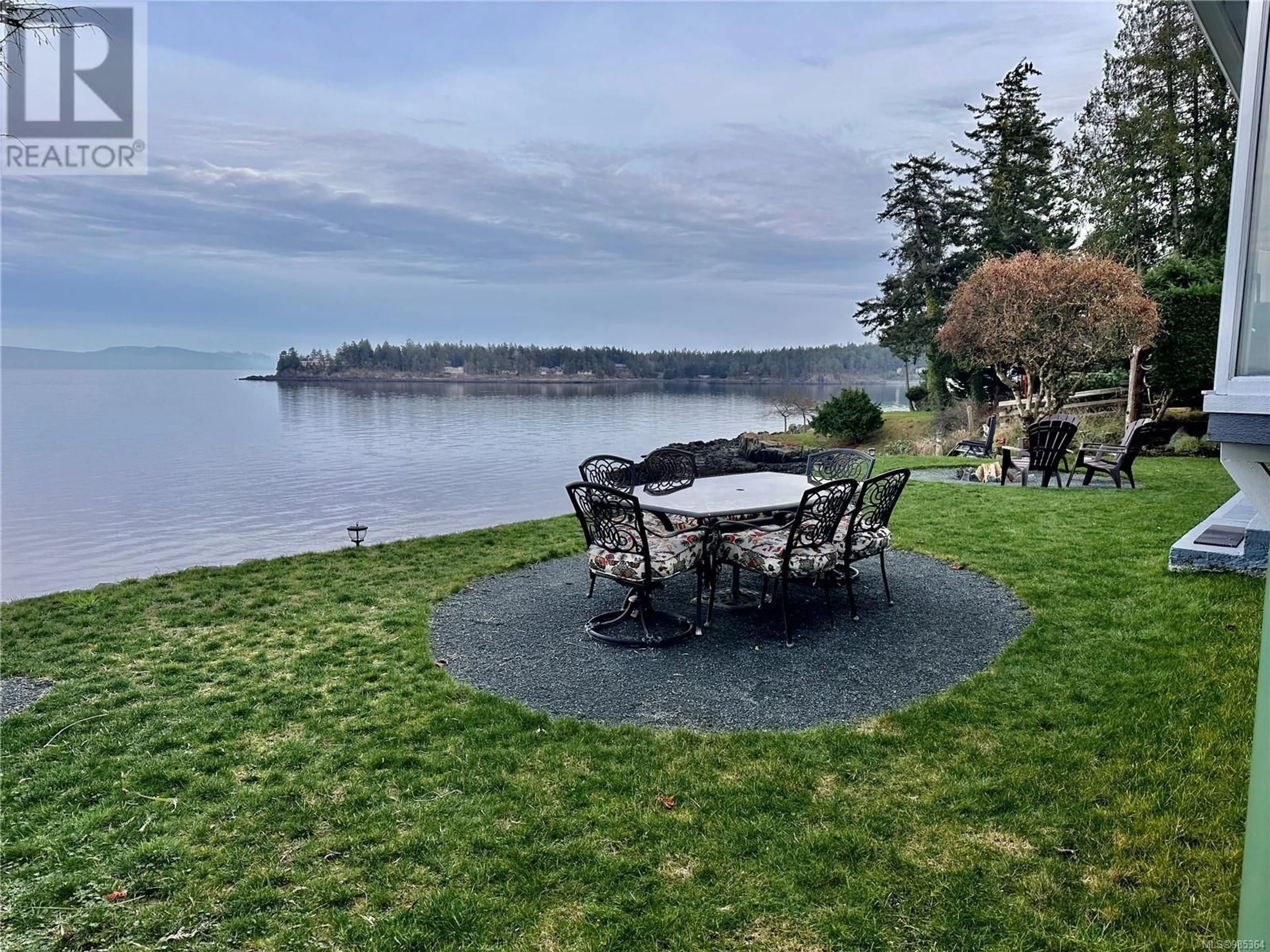 Patio, water/lake/river/ocean view for 1412 Reef Rd, Nanoose Bay British Columbia V9P9B9